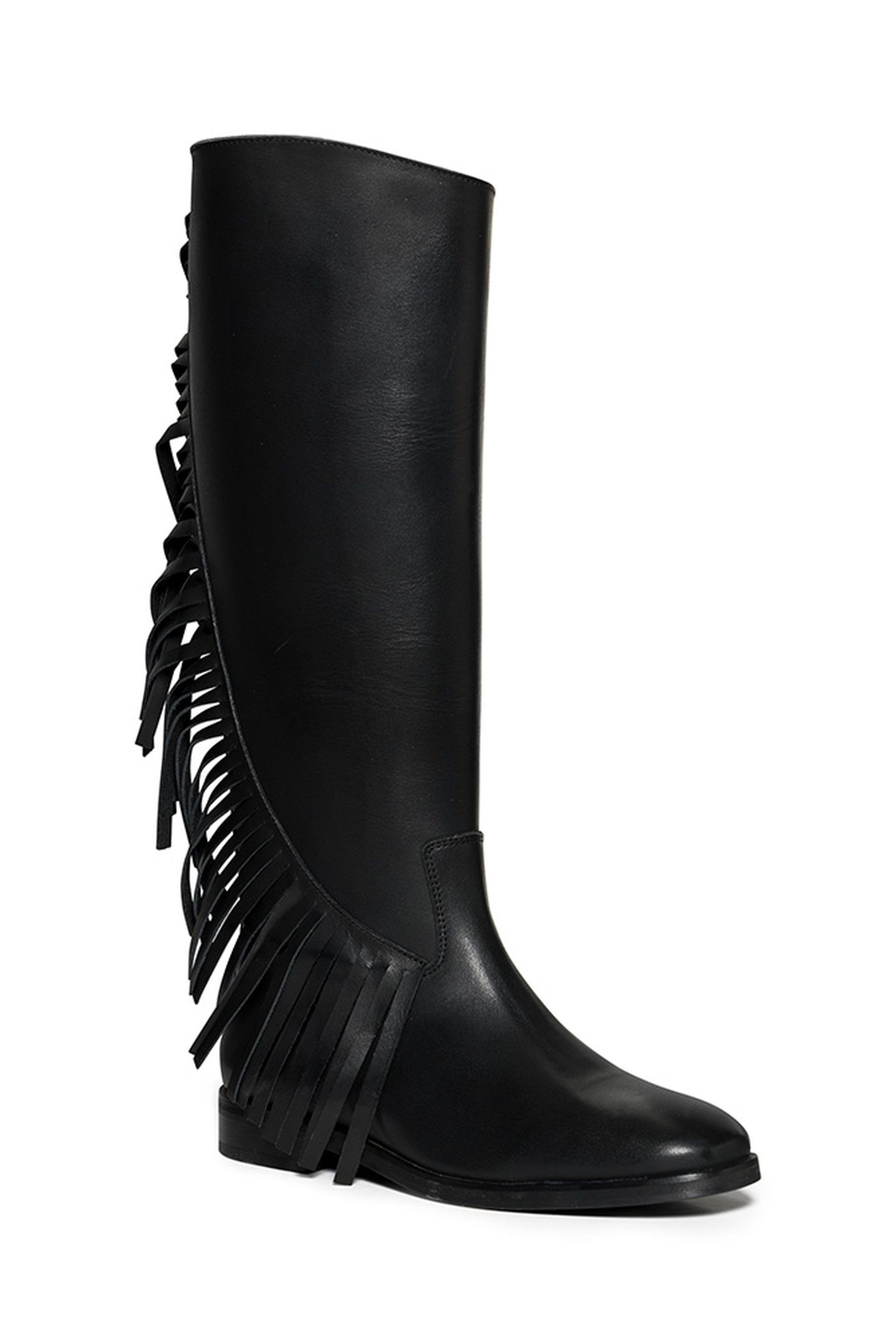 NIGELLA BOOTS BLACK LEATHER 2