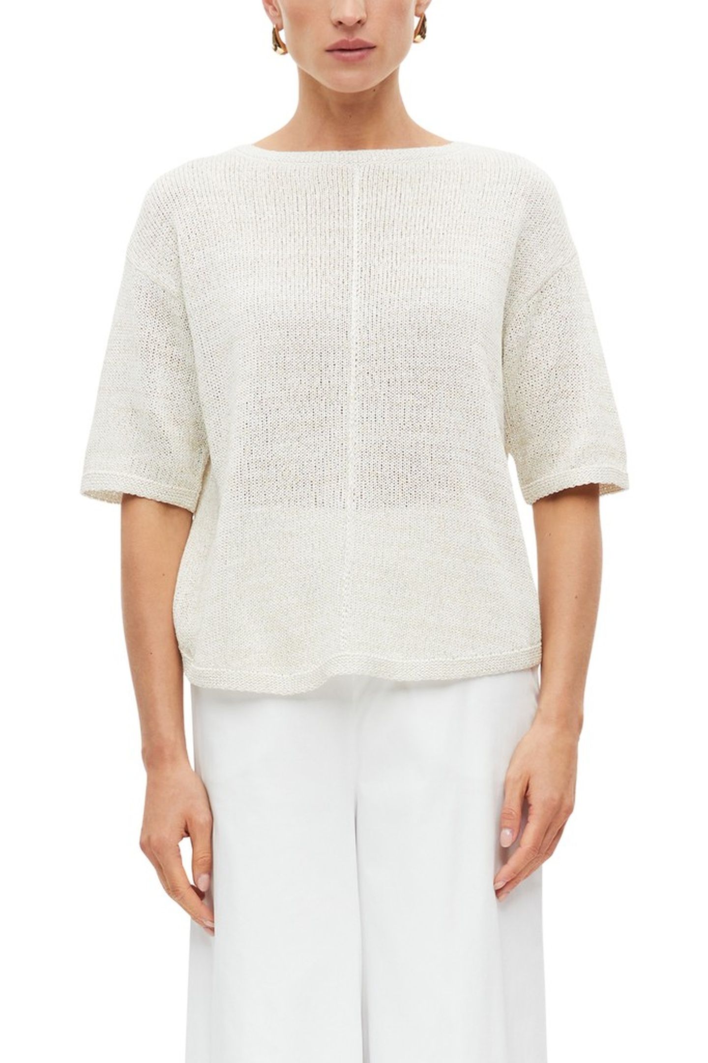 S.OLIVER PULLOVER WHITE 1