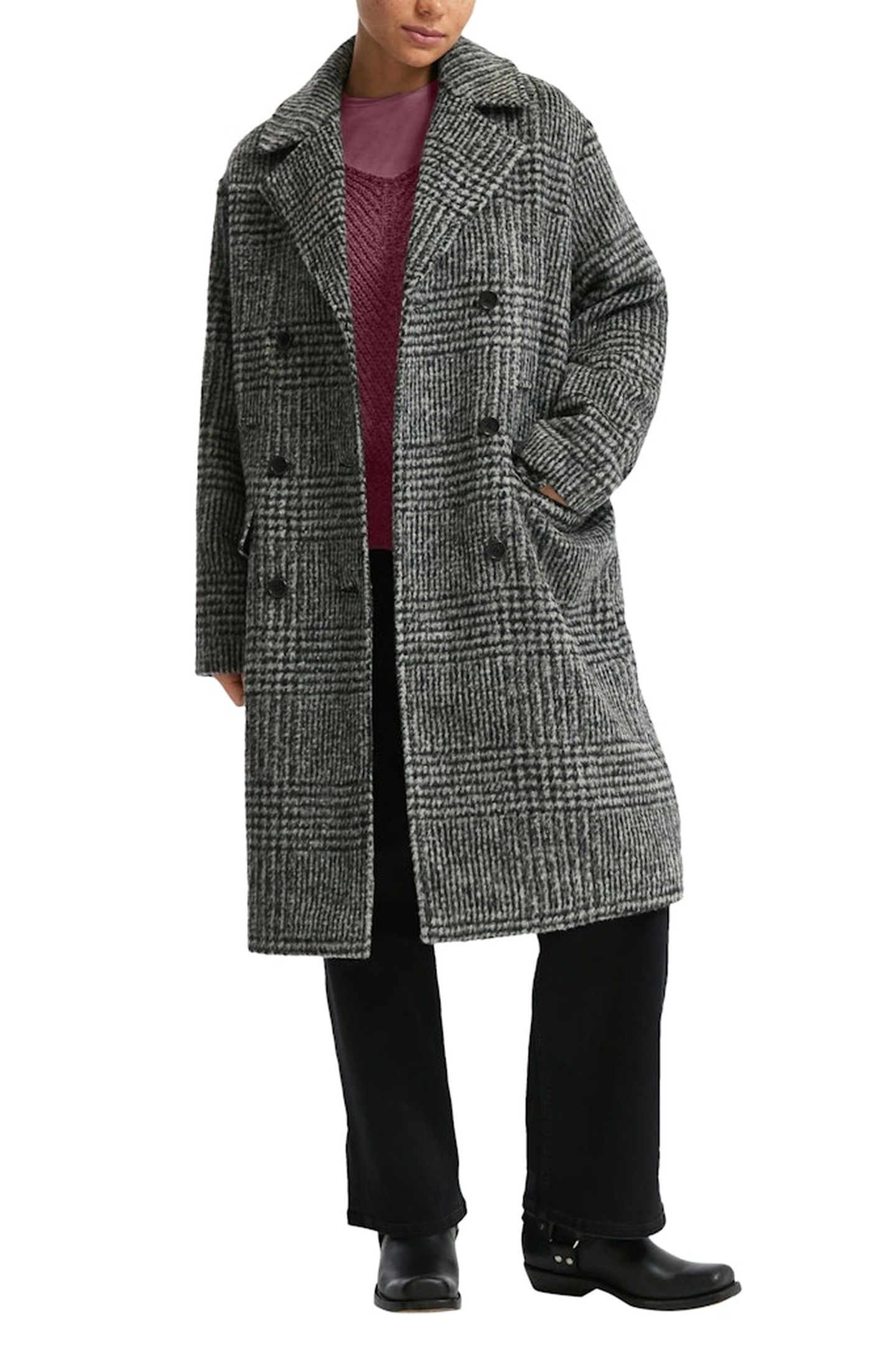 S.OLIVER-QS PULLOVER BURGUNDY 5