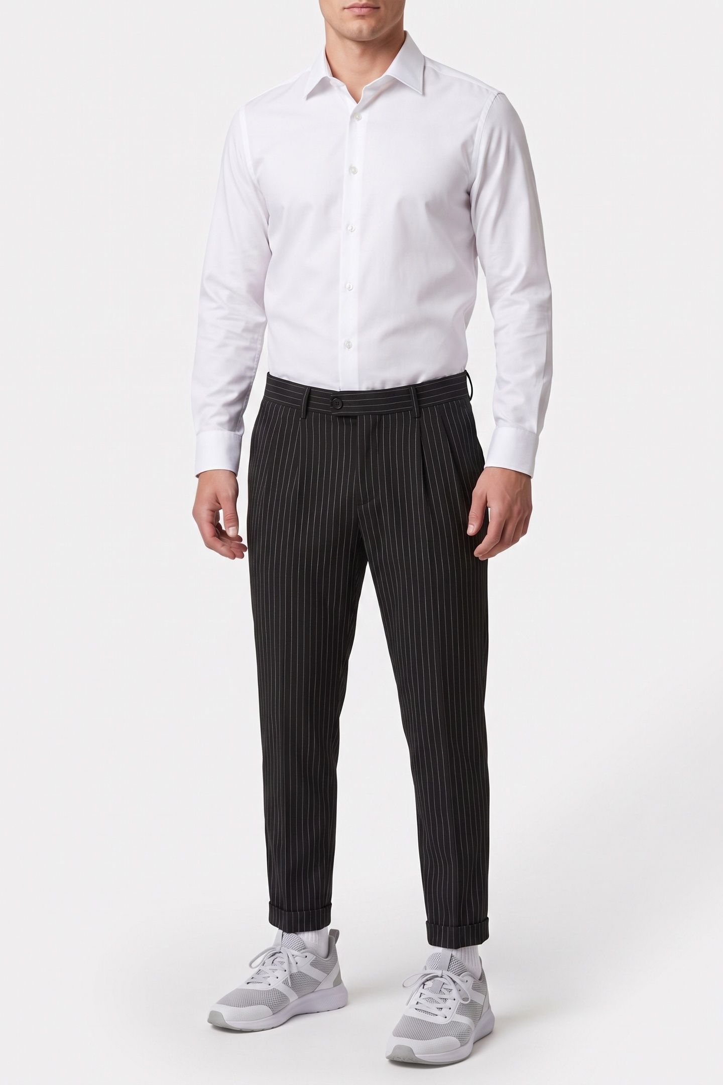 MORTE TROUSER BLACK/GREY 1