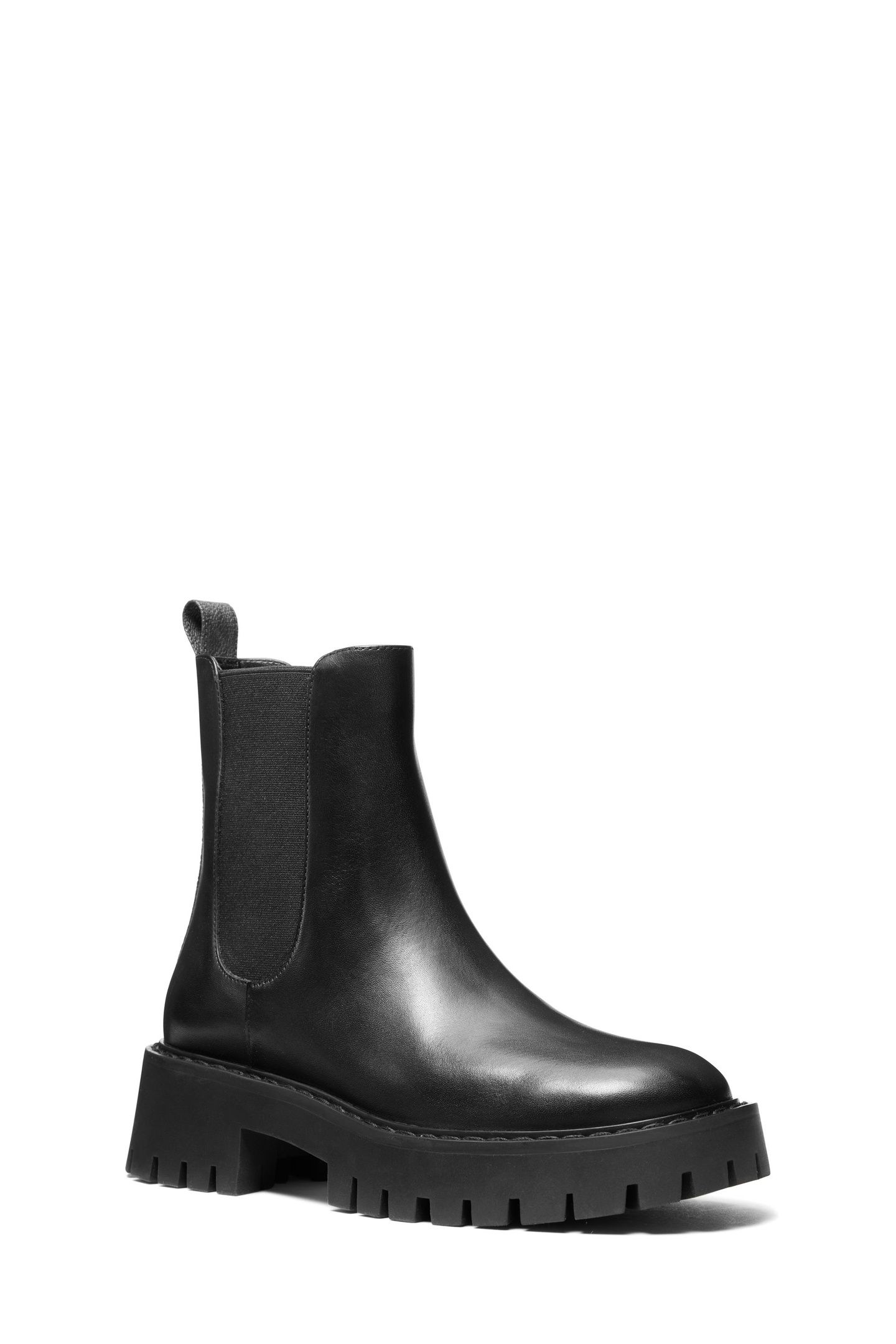 ASHER FLAT BOOTIE BROWN/BLACK 4