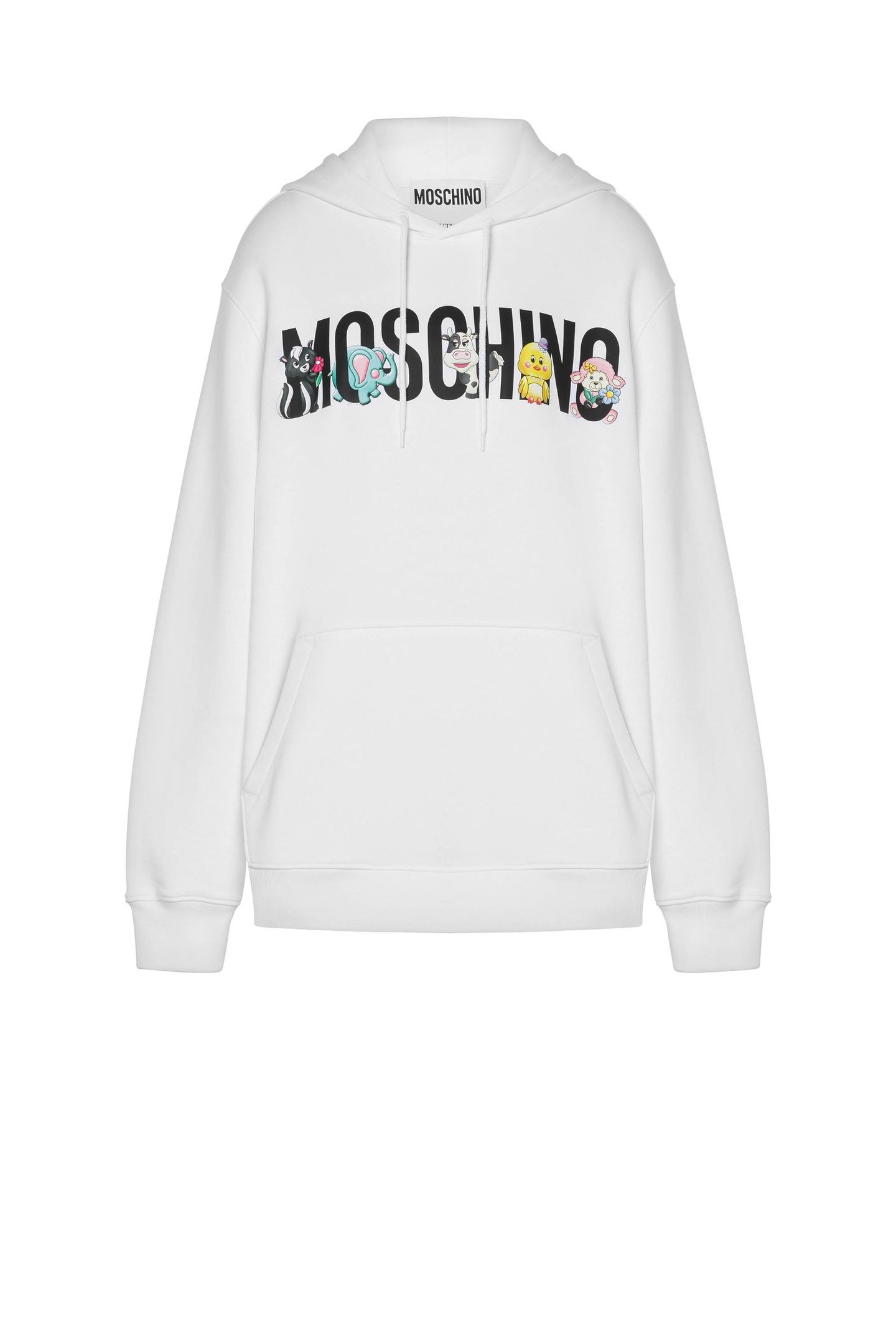CALICO ANIMALS LOGO HOODIE WHITE 3