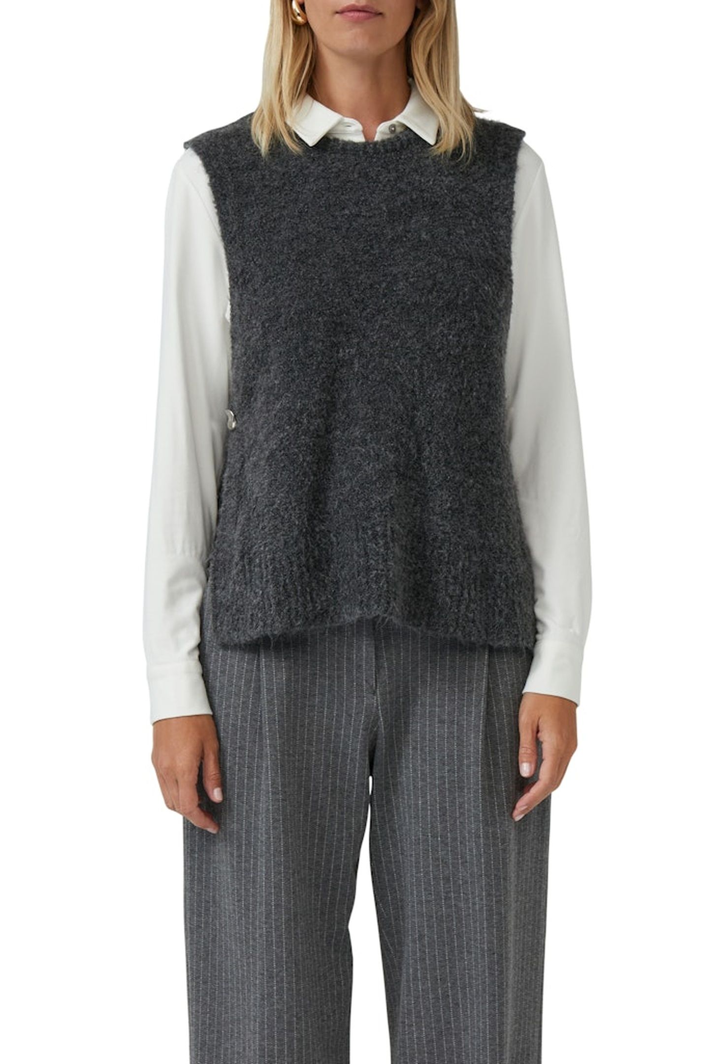 S.OLIVER PULLOVER GREY/BLACK 4