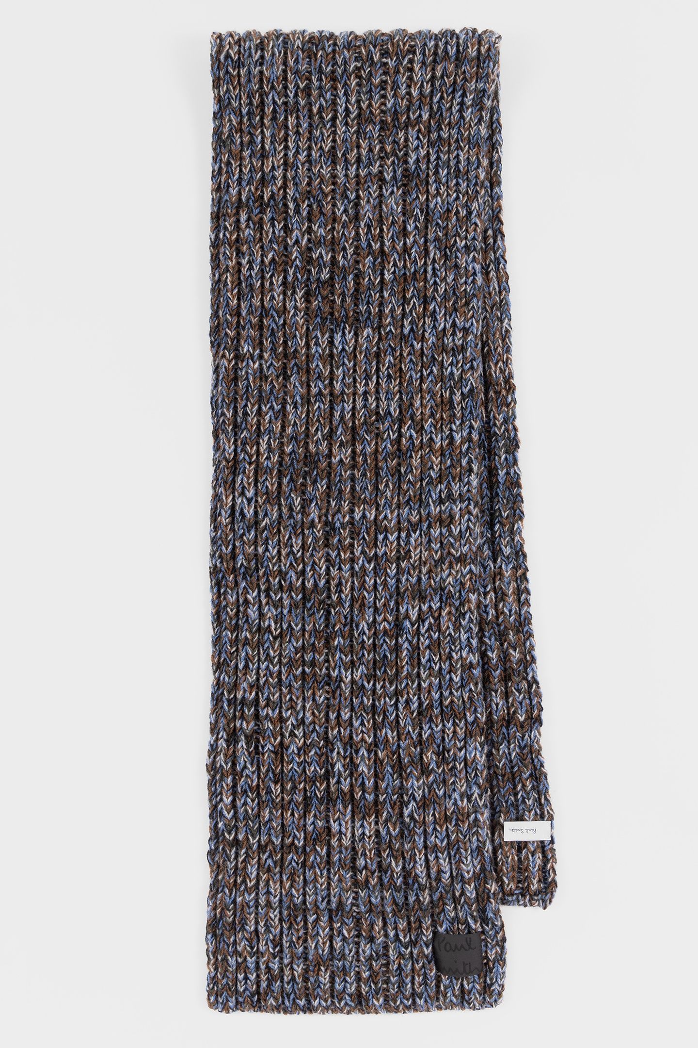 MEN SCARF CHUNKY TWISTED SLATE 5