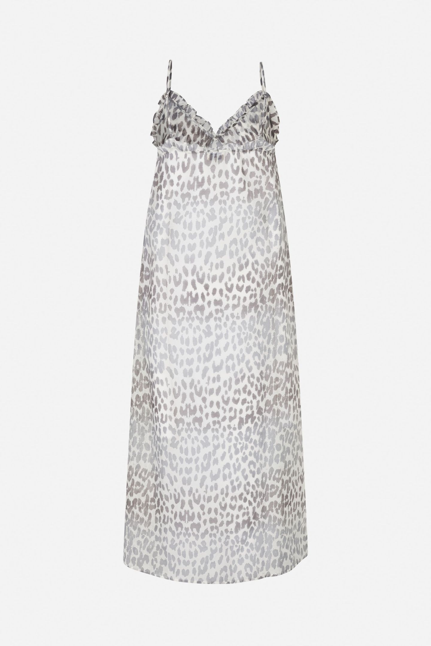 ALVINE DRESS GREY OFFICE LEOPARD 4