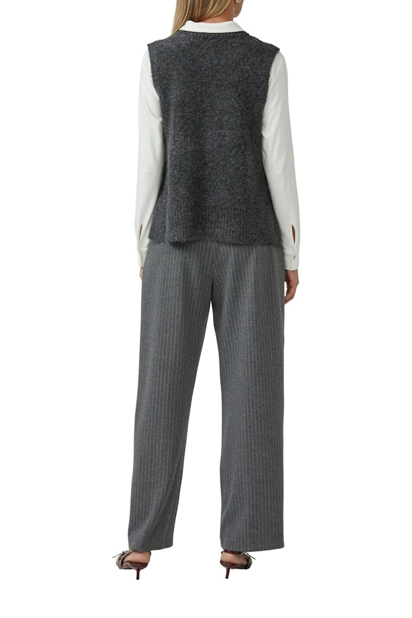 S.OLIVER PULLOVER GREY/BLACK 5