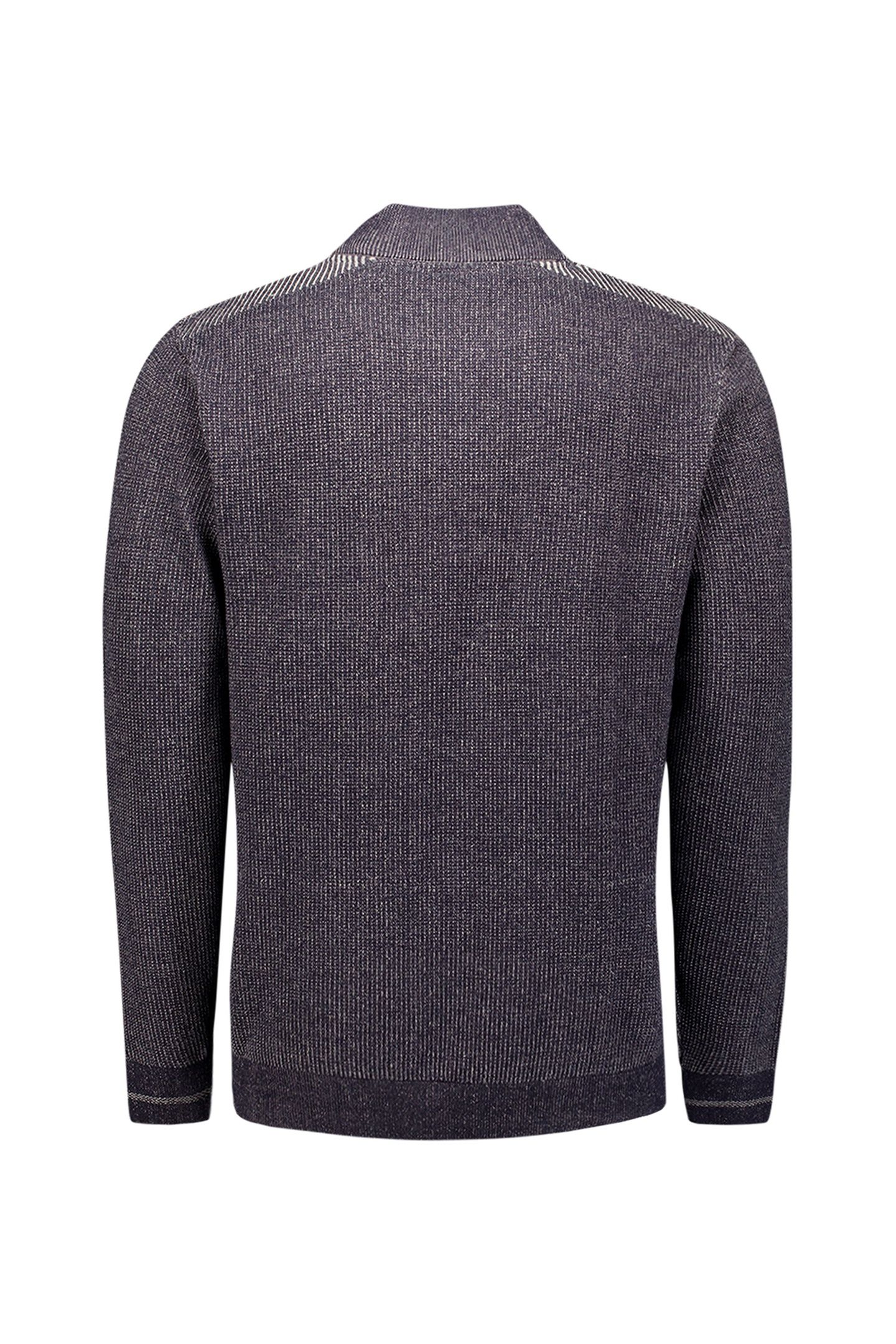 PULLOVER HALF ZIP PLATED DARK NIGHT 6