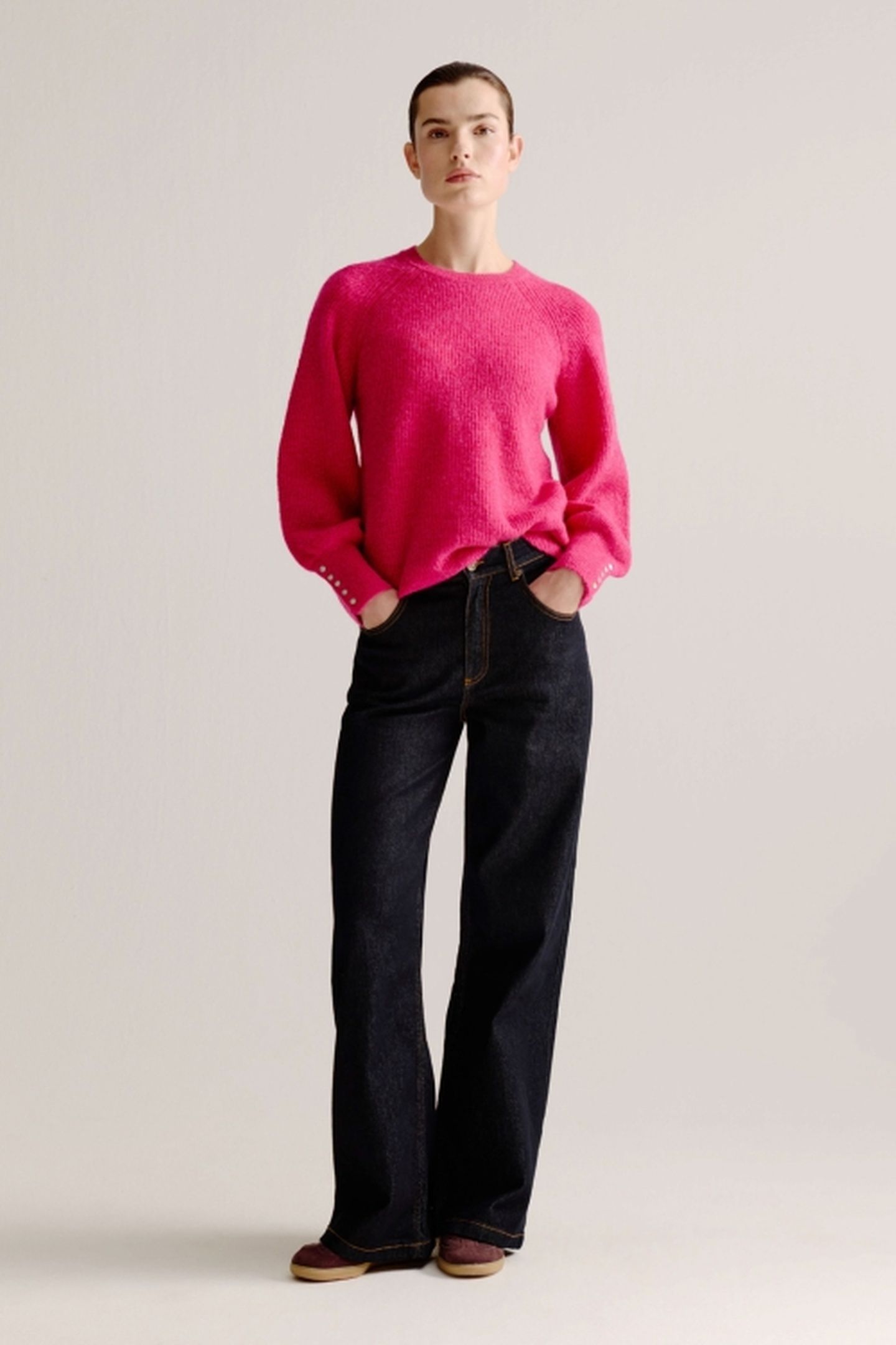 LOTJE SWEATER FUCHSIA 1