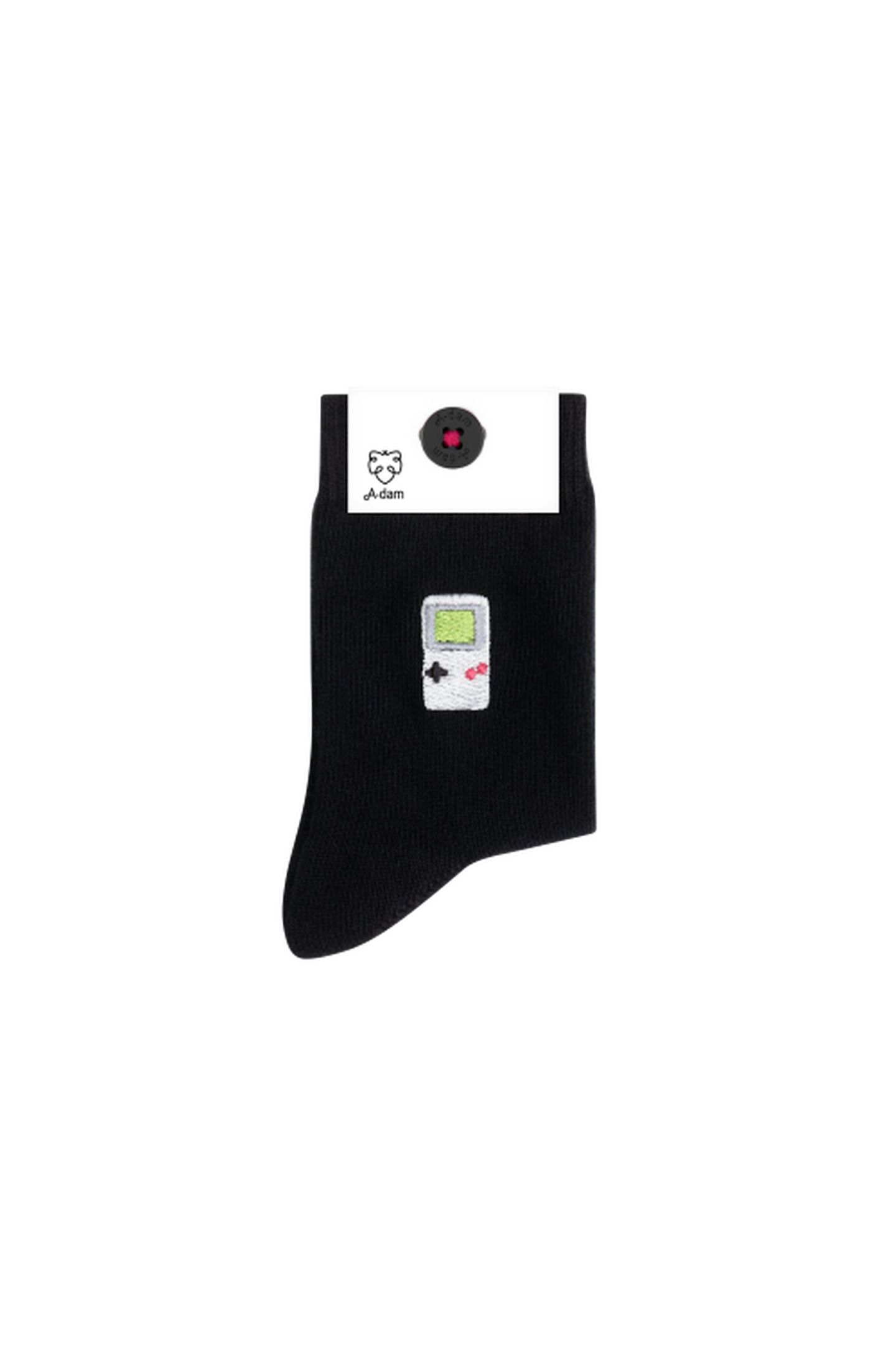 A-DAM 3-PACK CASUAL SOCKS KIDS DEAN A-DAM BLACK 2