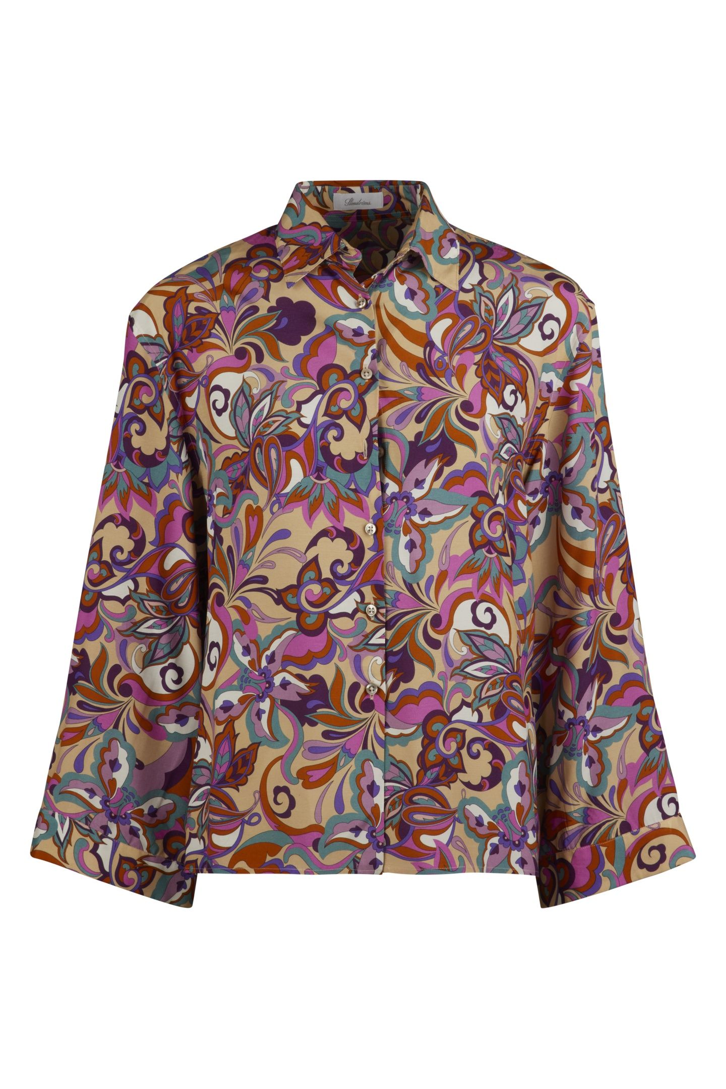 EDDA SHIRT BEIGE PATTERN 1