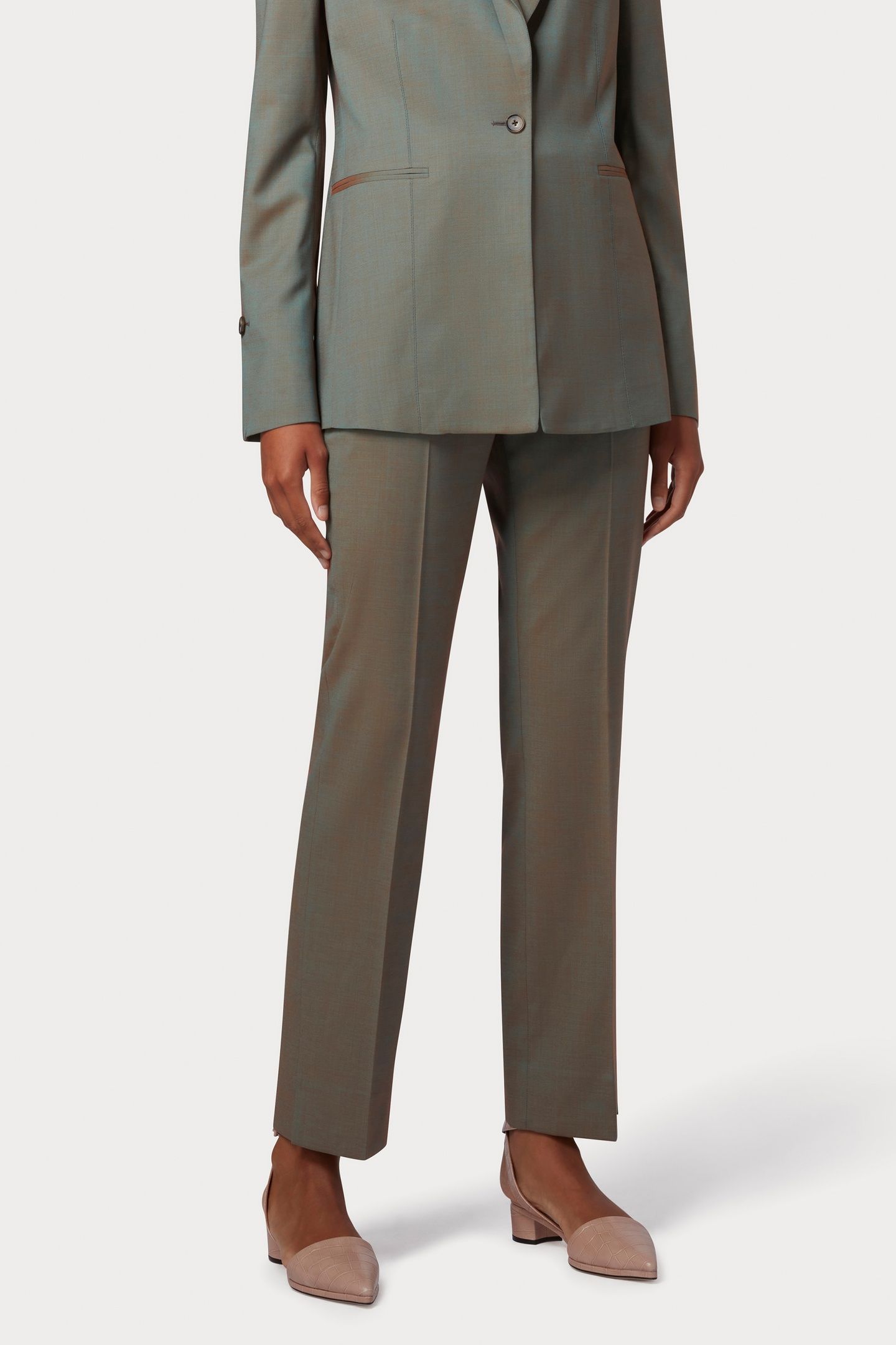 WOMENS TROUSERS ORANGE 1