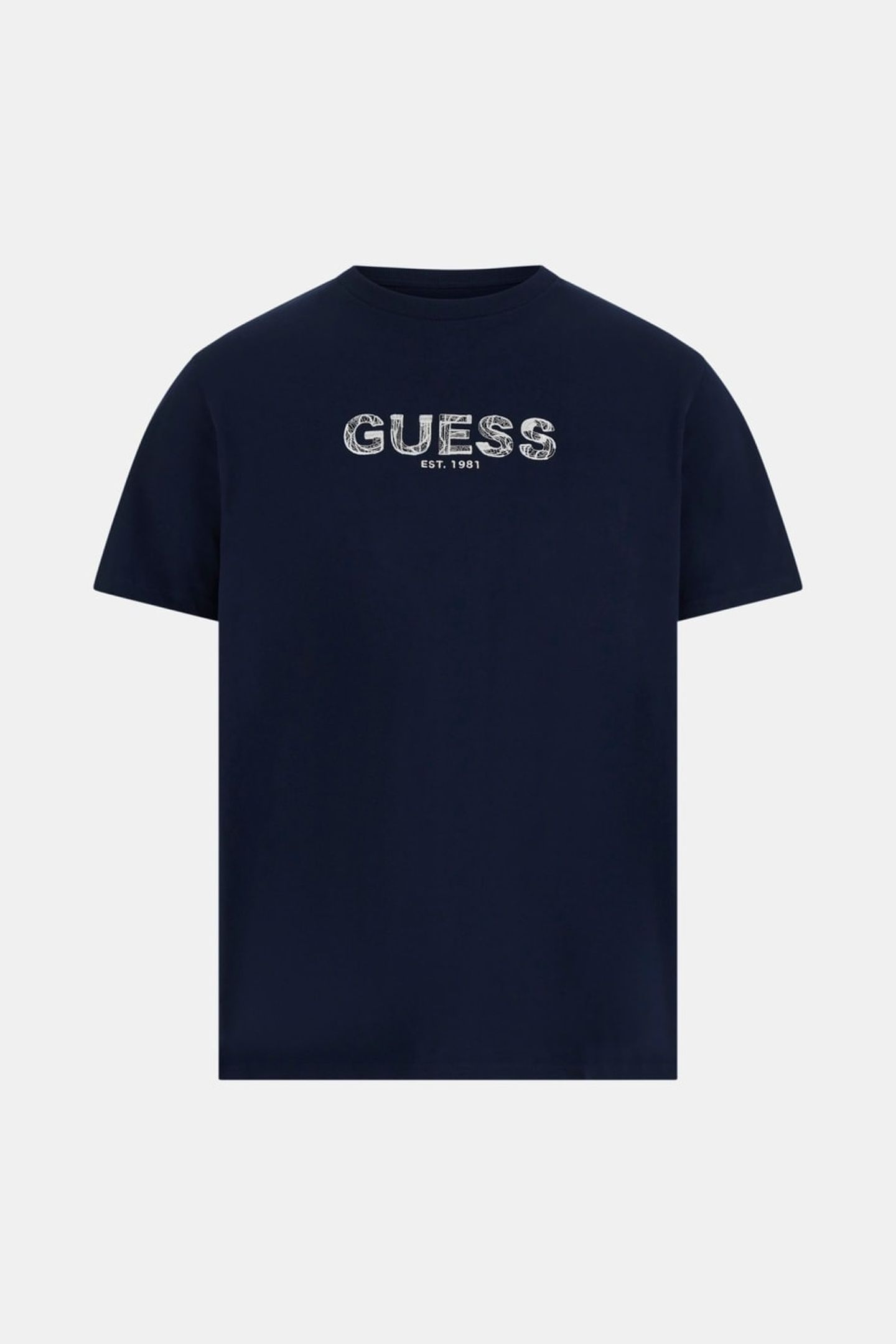SS BSC GUESS EMBROID SMART BLUE MULTI 4