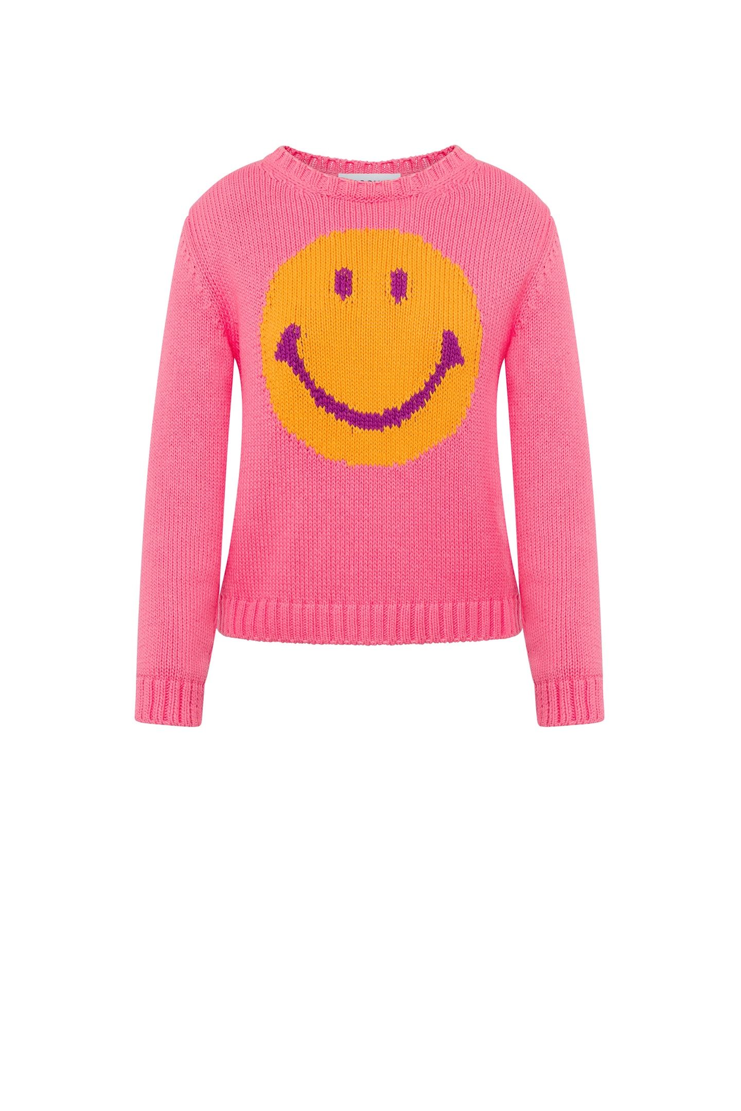 SMILEY® COTTON PULLOVER PINK 3