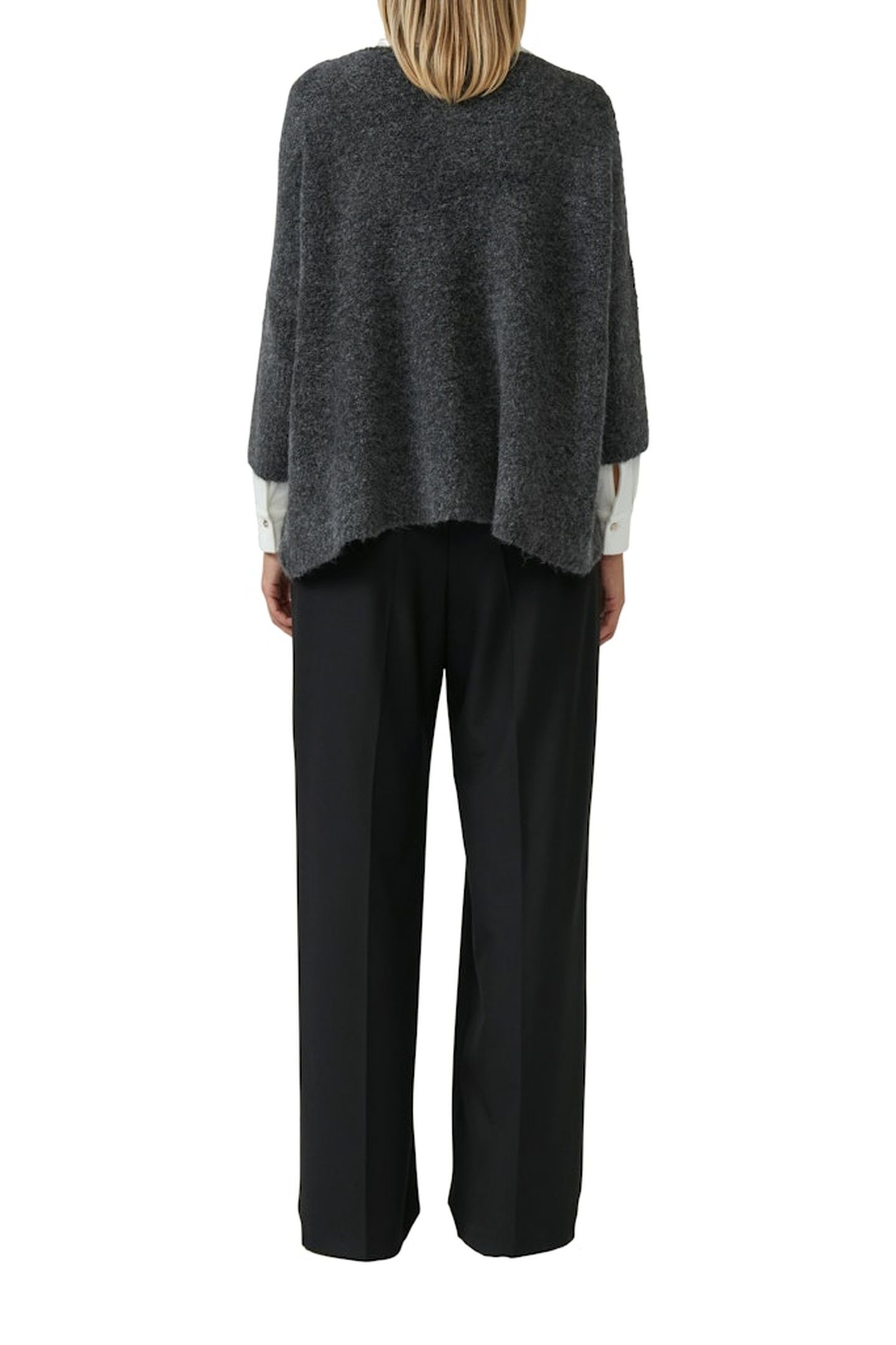 S.OLIVER PULLOVER GREY/BLACK 2