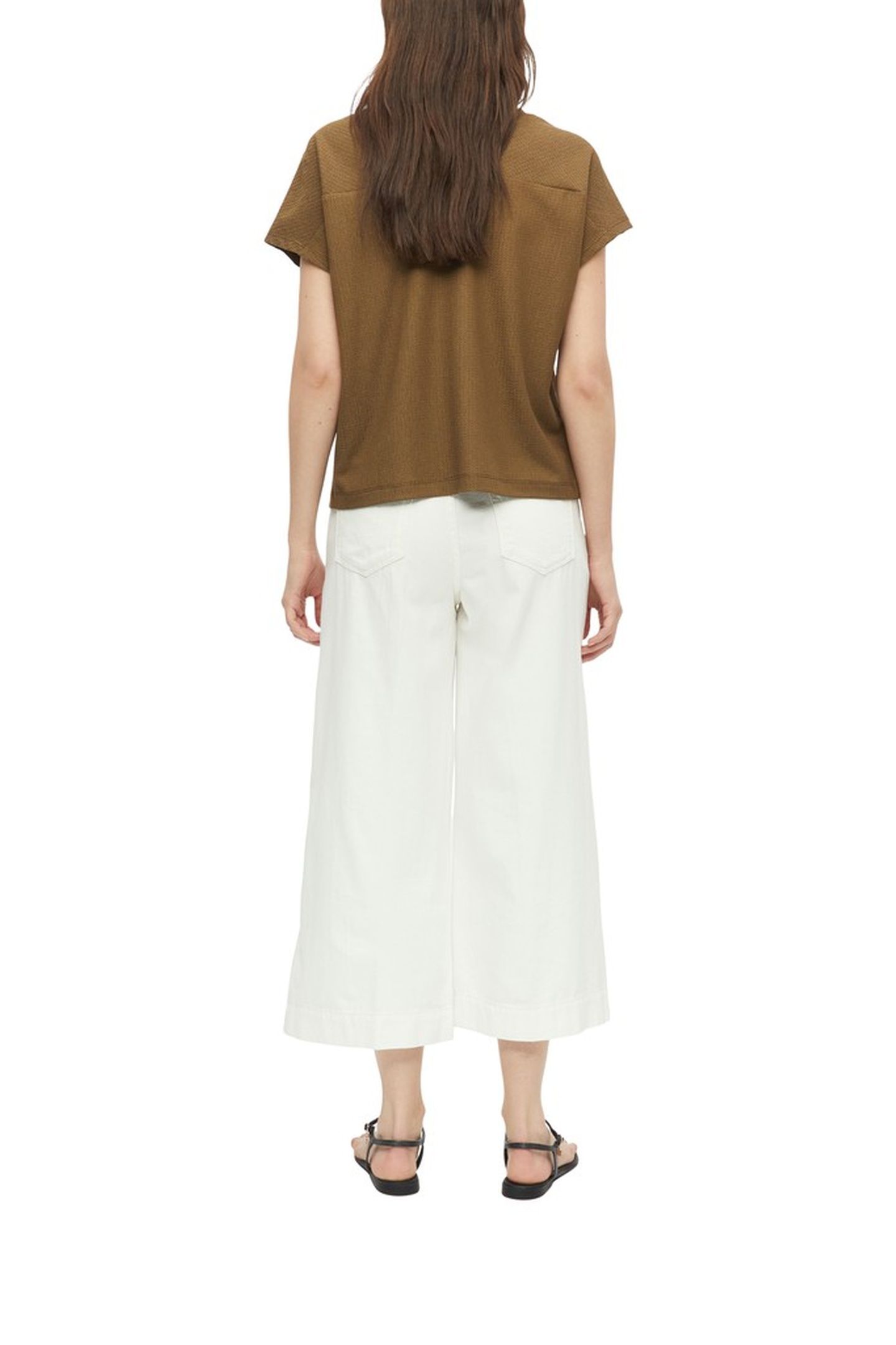 S.OLIVER T-SHIRTS BROWN 3