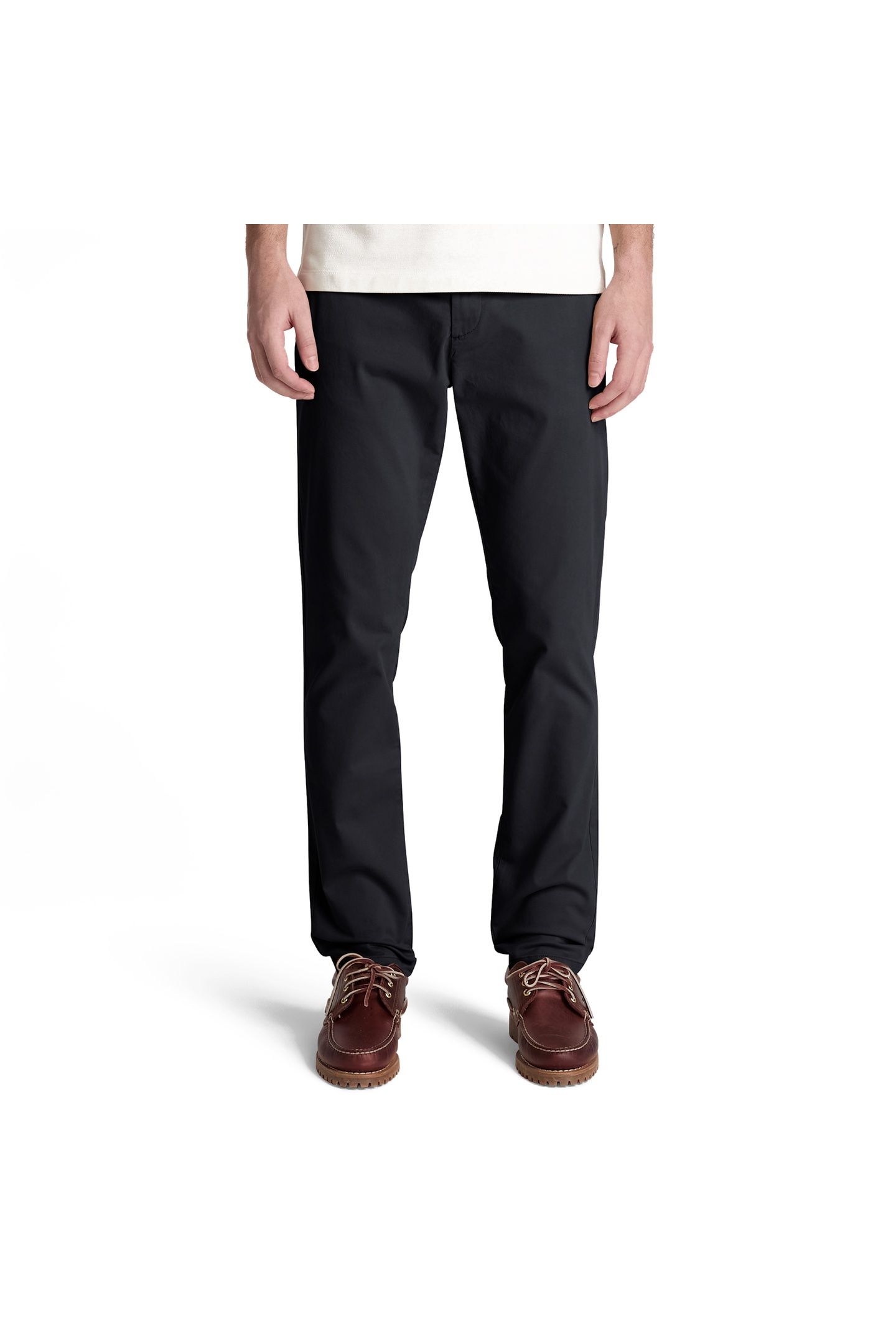 TOPSFIELD TWILL CHINO PANTS SLIM BLACK 2