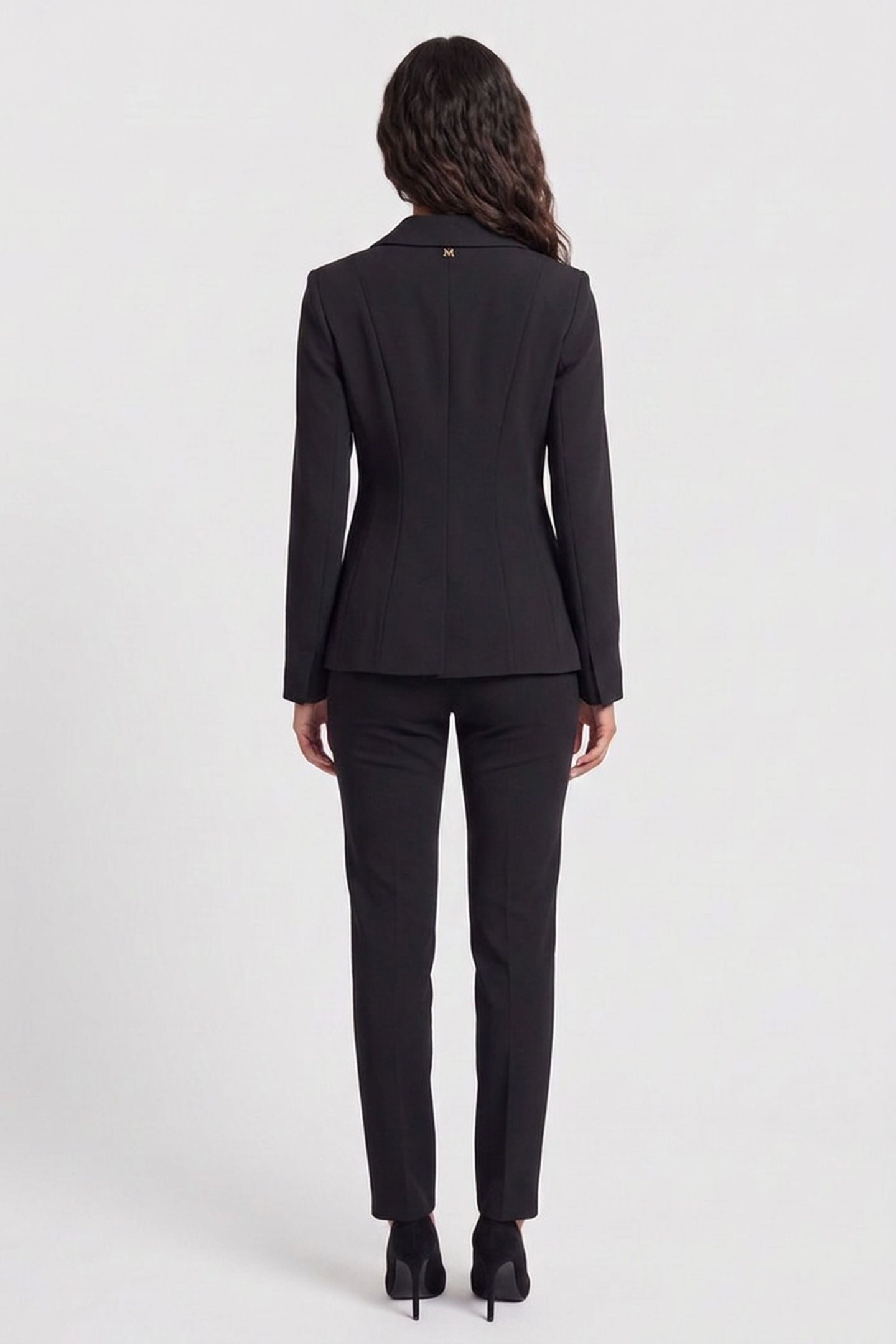 ELLA FITTED BLAZER JET BLACK A996 2