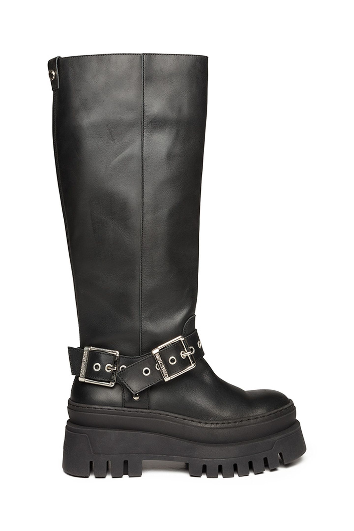 CRUZ BOOTS BLACK LEATHER 1