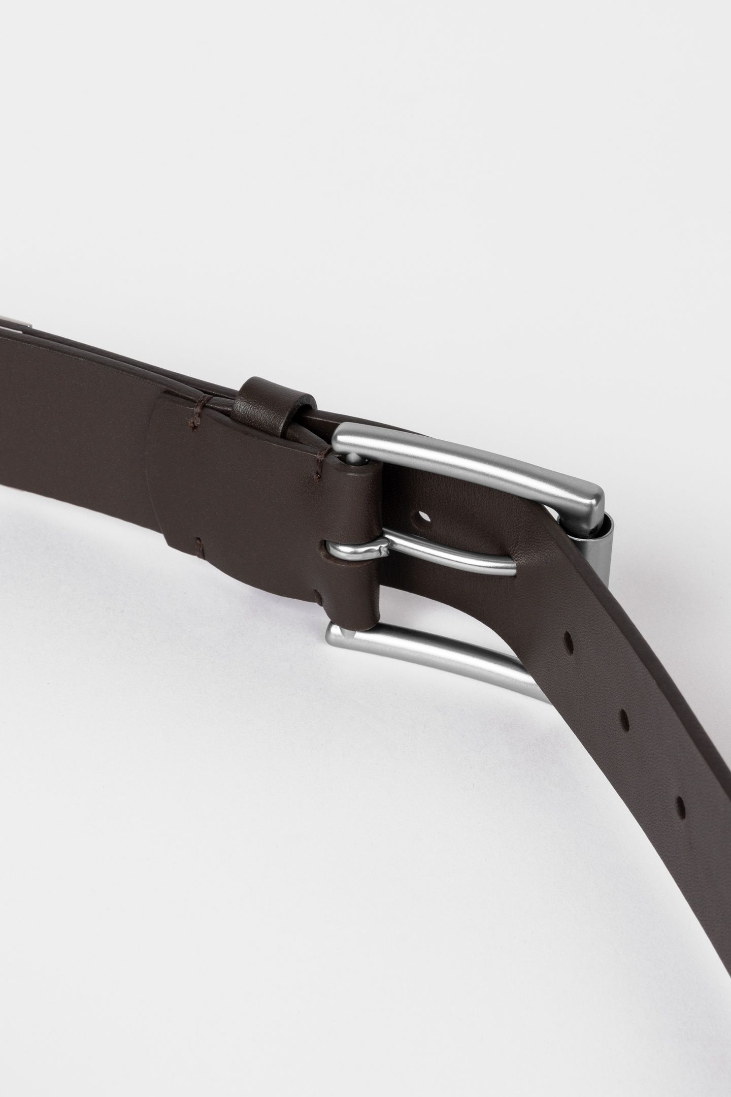 MEN BELT PS CLIP CHOCOLATE 4