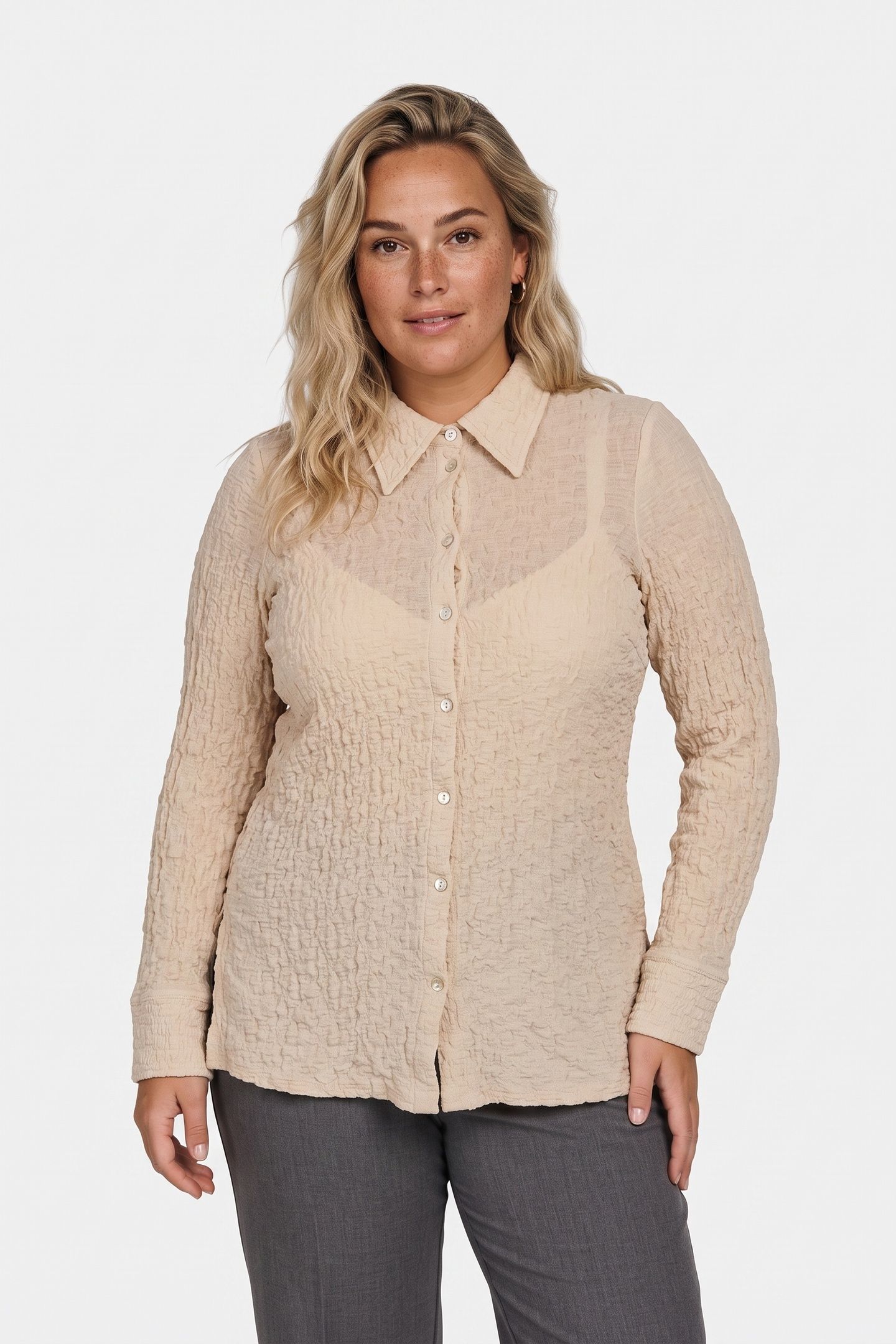 PA CARIMA SHIRT BEIGE 1