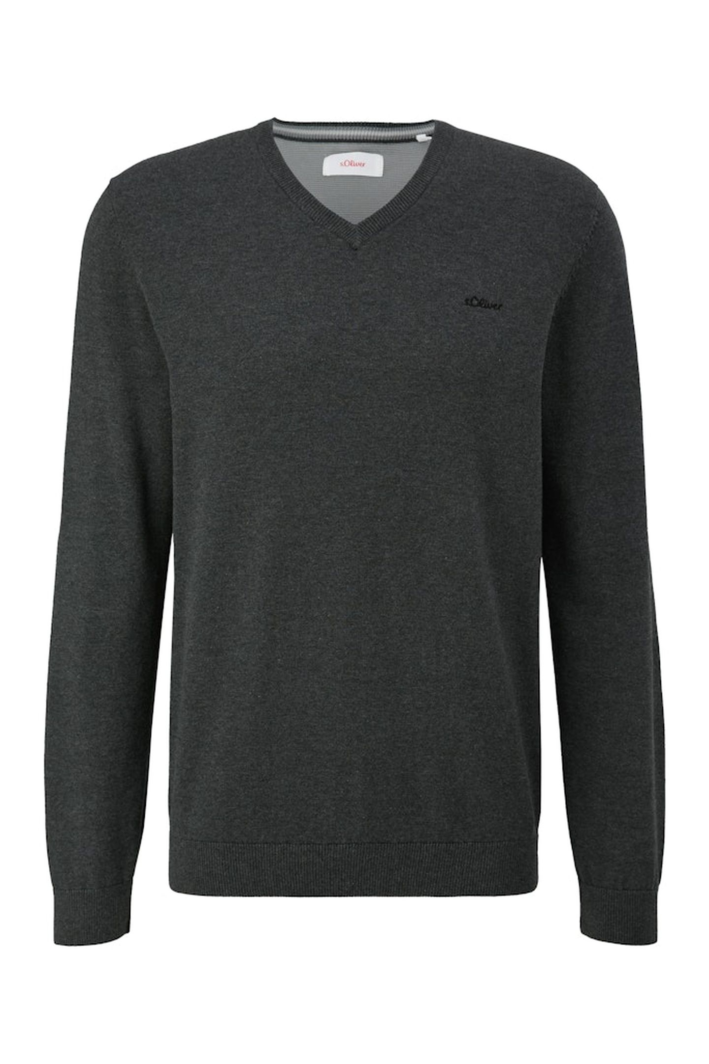 S.OLIVER PULLOVER GREY/BLACK 3