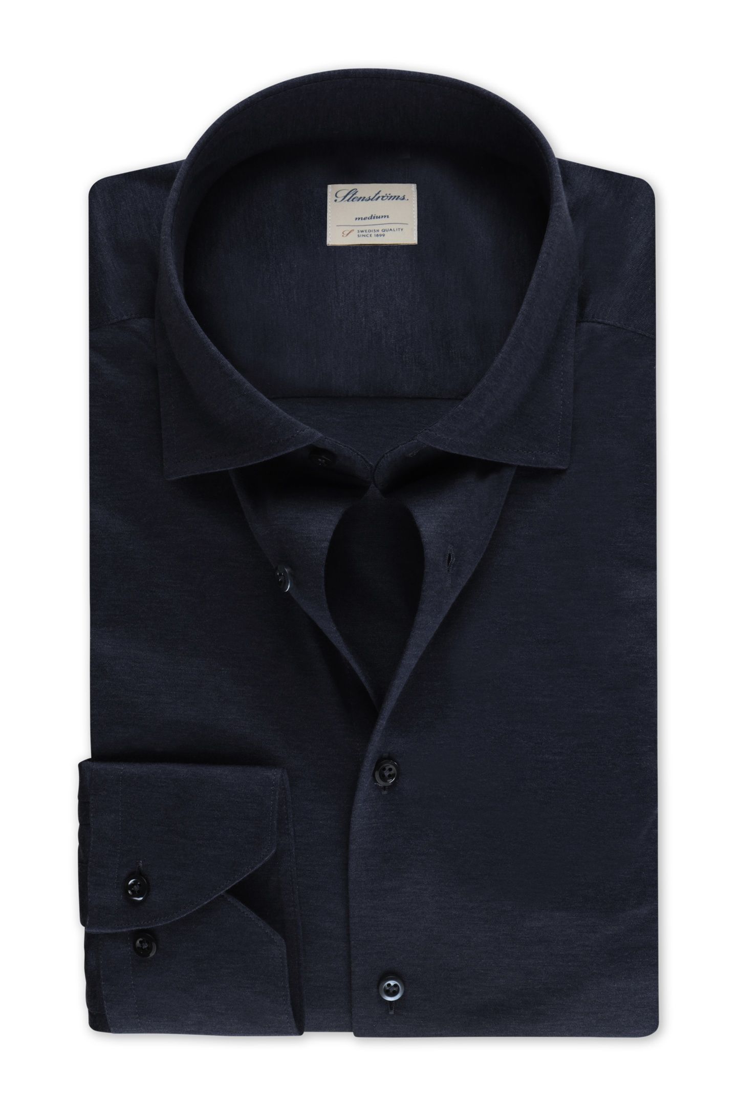 JERSEY SHIRT, SLIMLINE NAVY 1