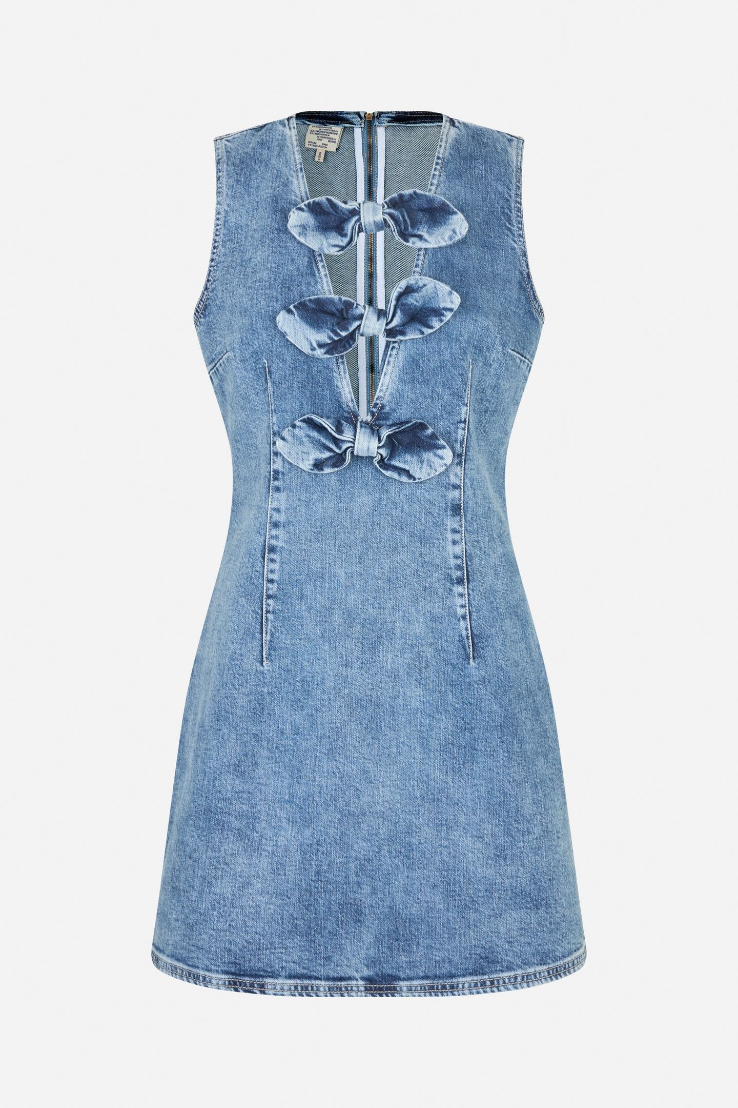 AJKI DRESS LIGHT DENIM WASH 4