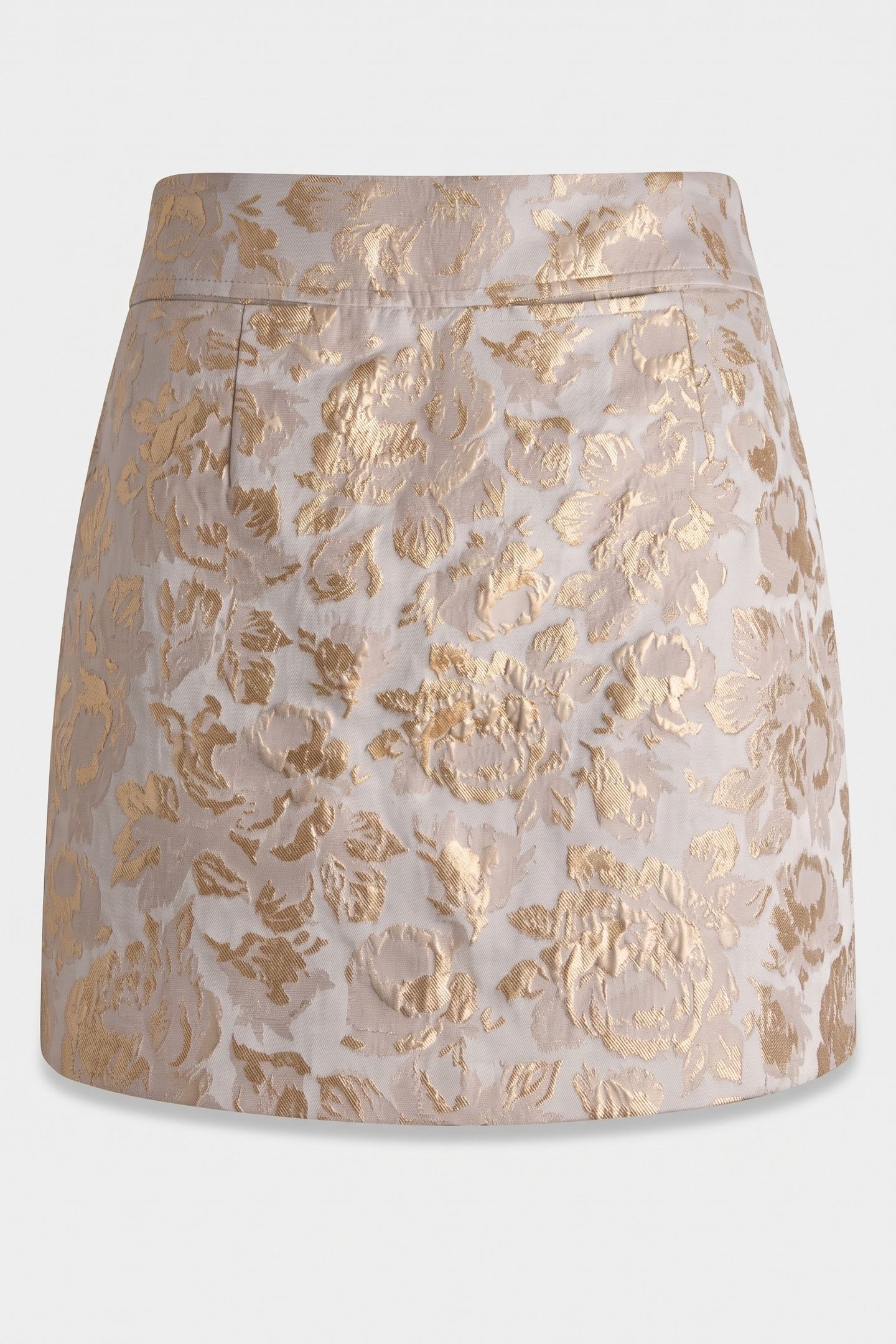 PA CHRIS JACQUARD SKIRT BEIGE 3