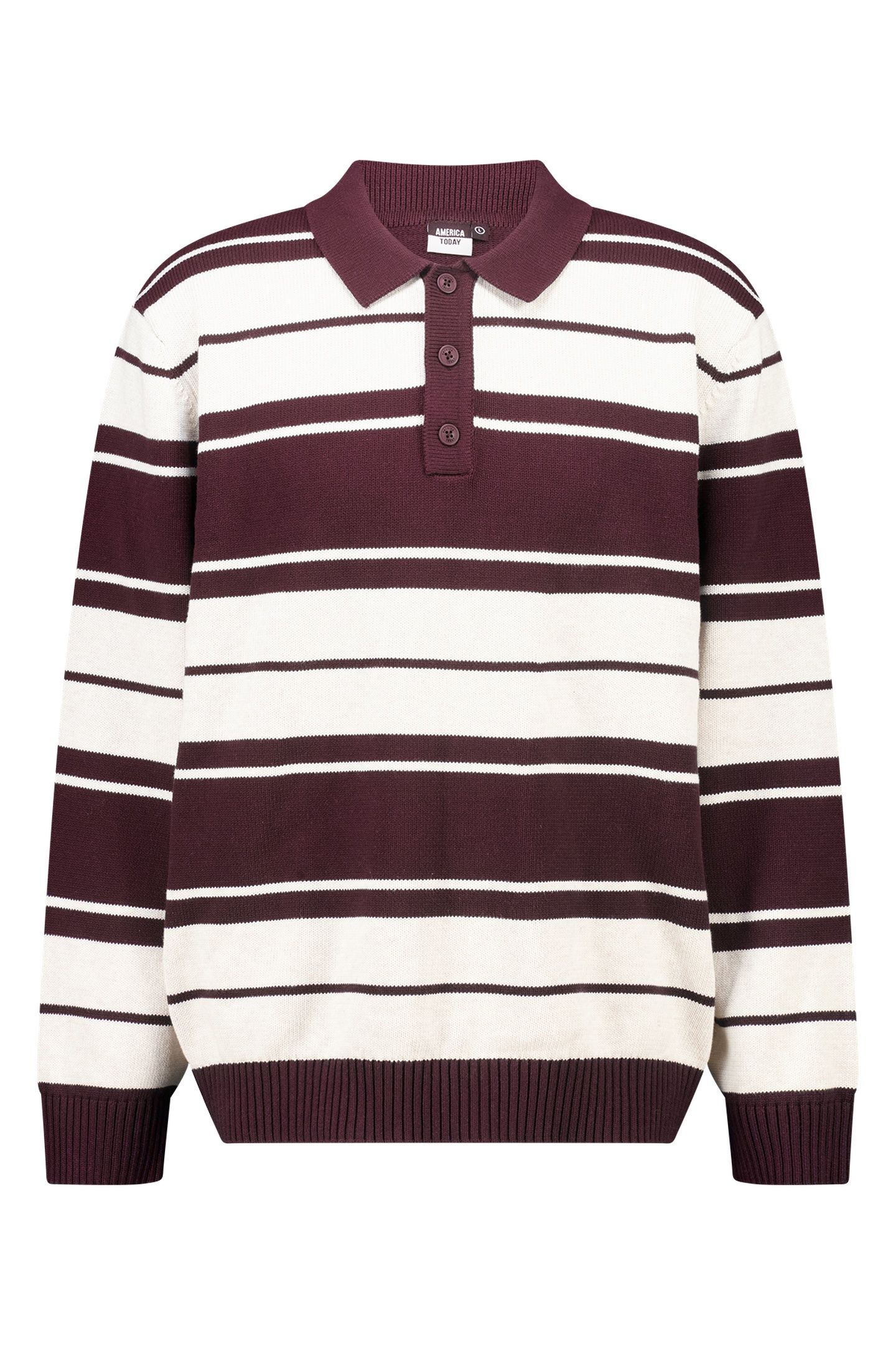 KELVIN POLO BURGUNDY 3