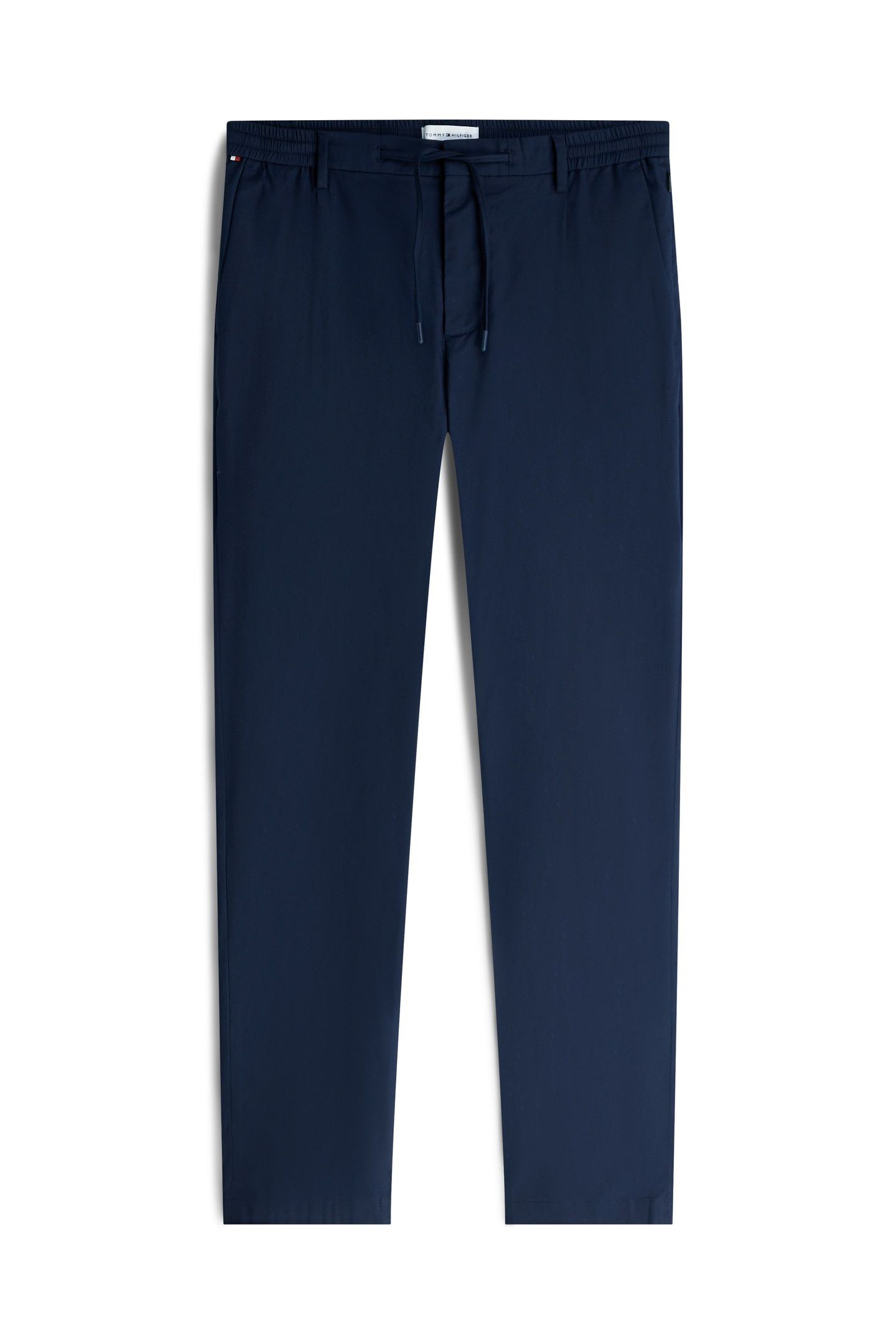 PERFORMANCE HARLEM TAPERED TWILL TROUSERS CARBON NAVY 4