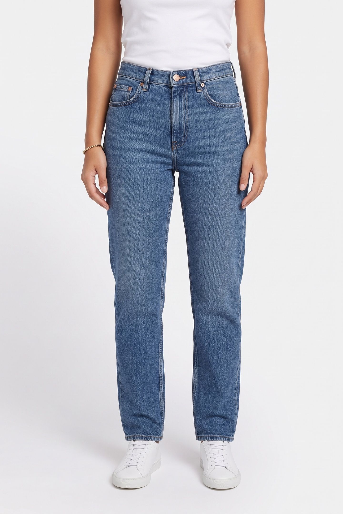 JADE CROPPED STRETCH BLUE 1