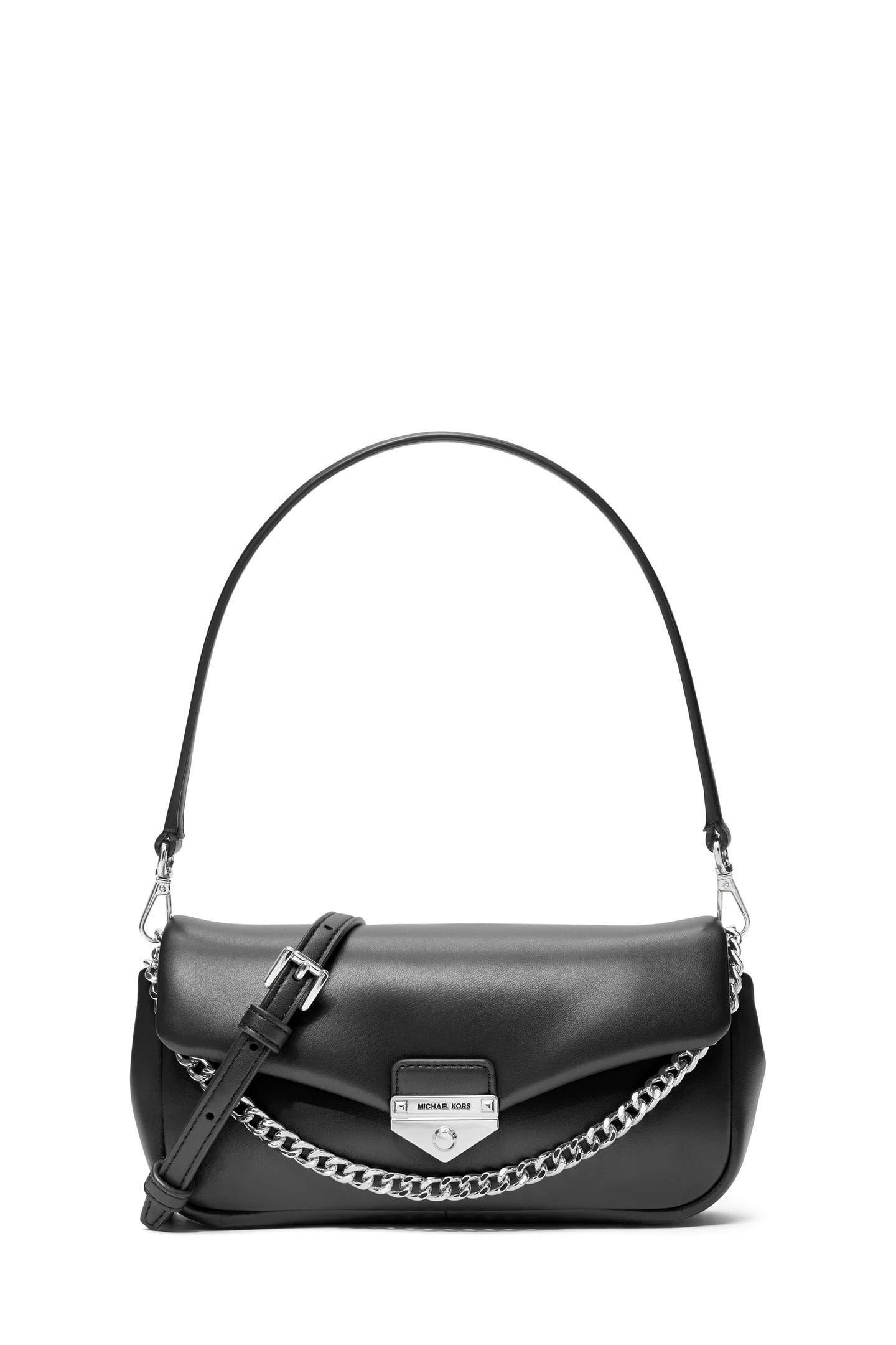 SMALL CONVERTIBLE POUCHETTE CROSSBODY BLACK 1