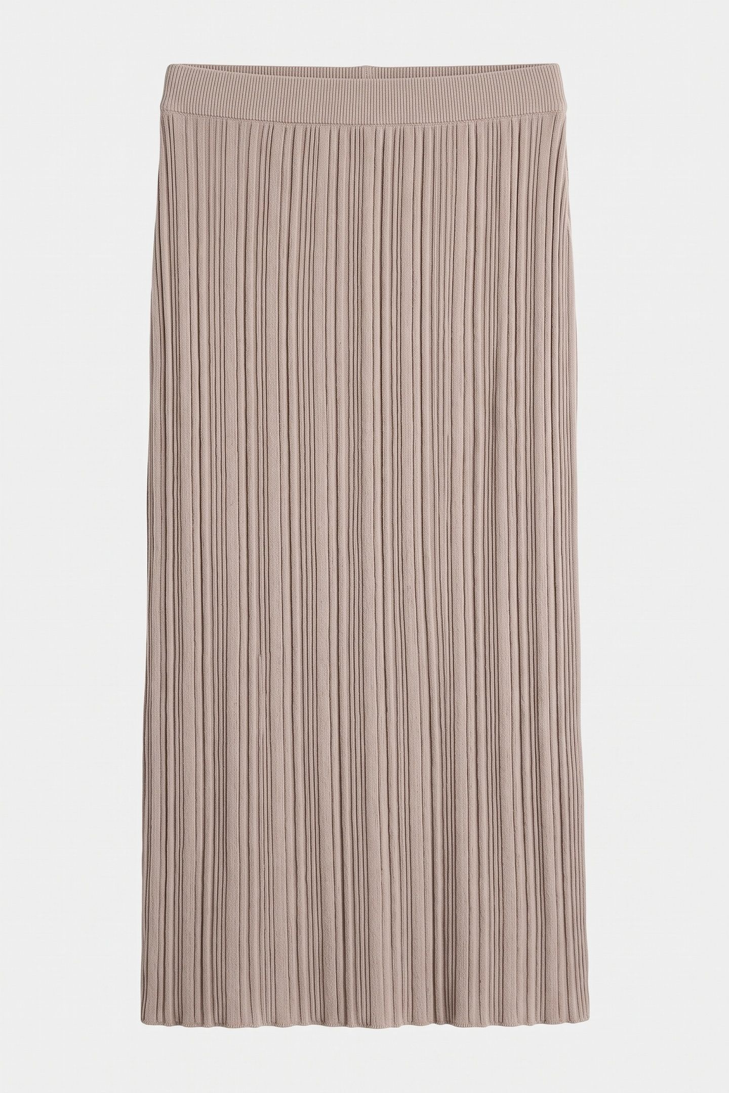ST MARIA RIB SKIRT BEIGE 3
