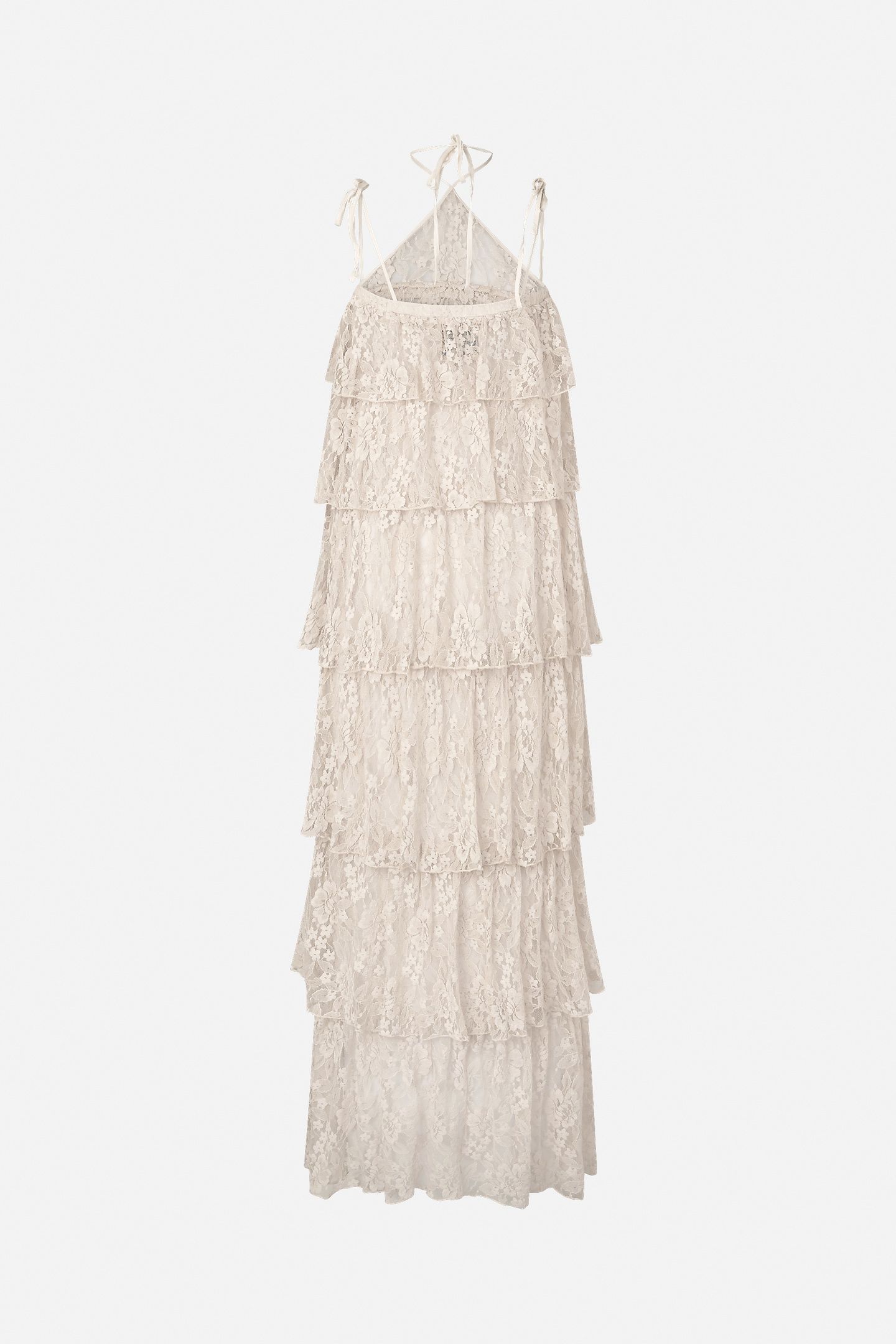ANNELISE DRESS WHITE SAND 4