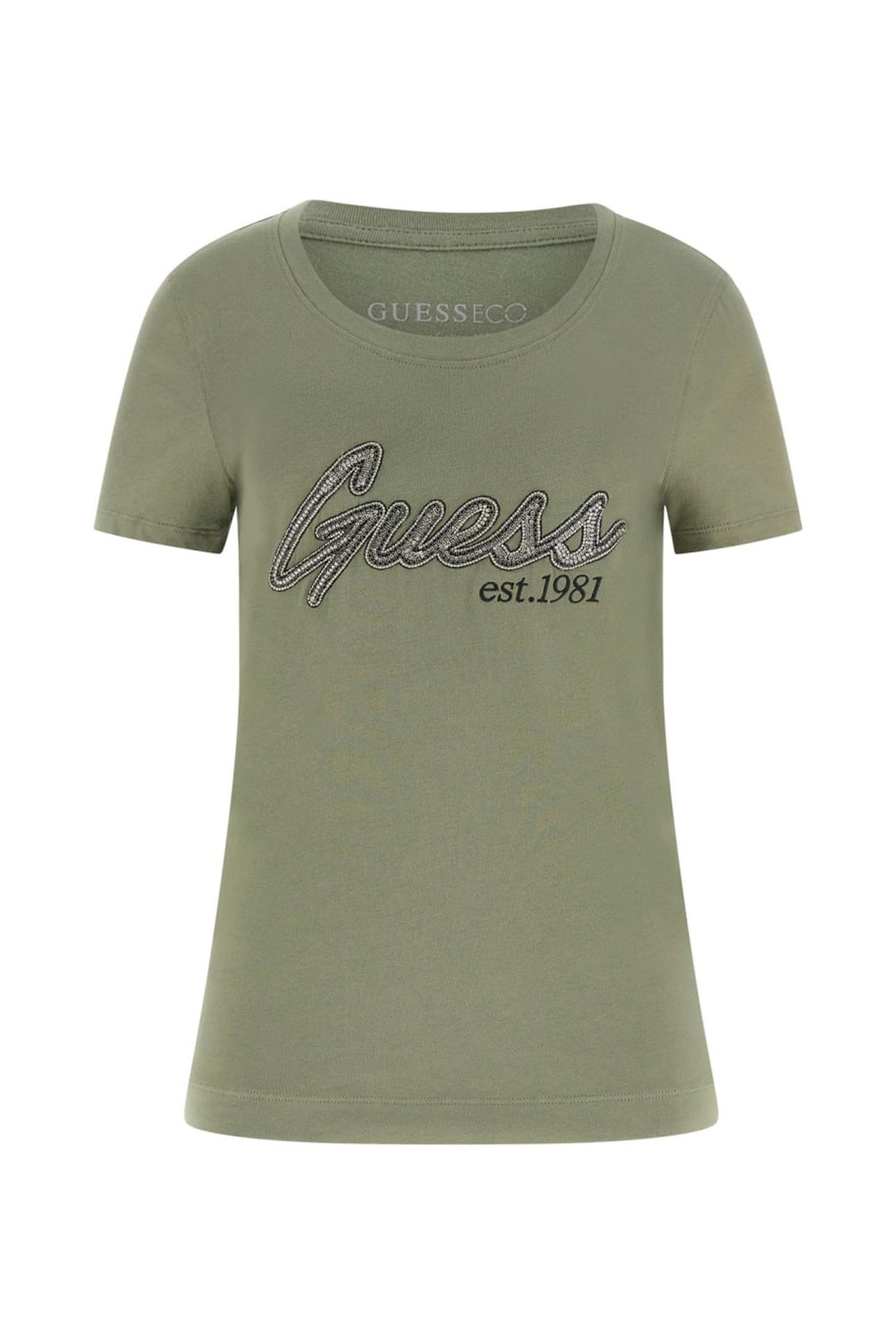SS LOGO HOT FIX TEE LICHEN LEAF GREEN 7