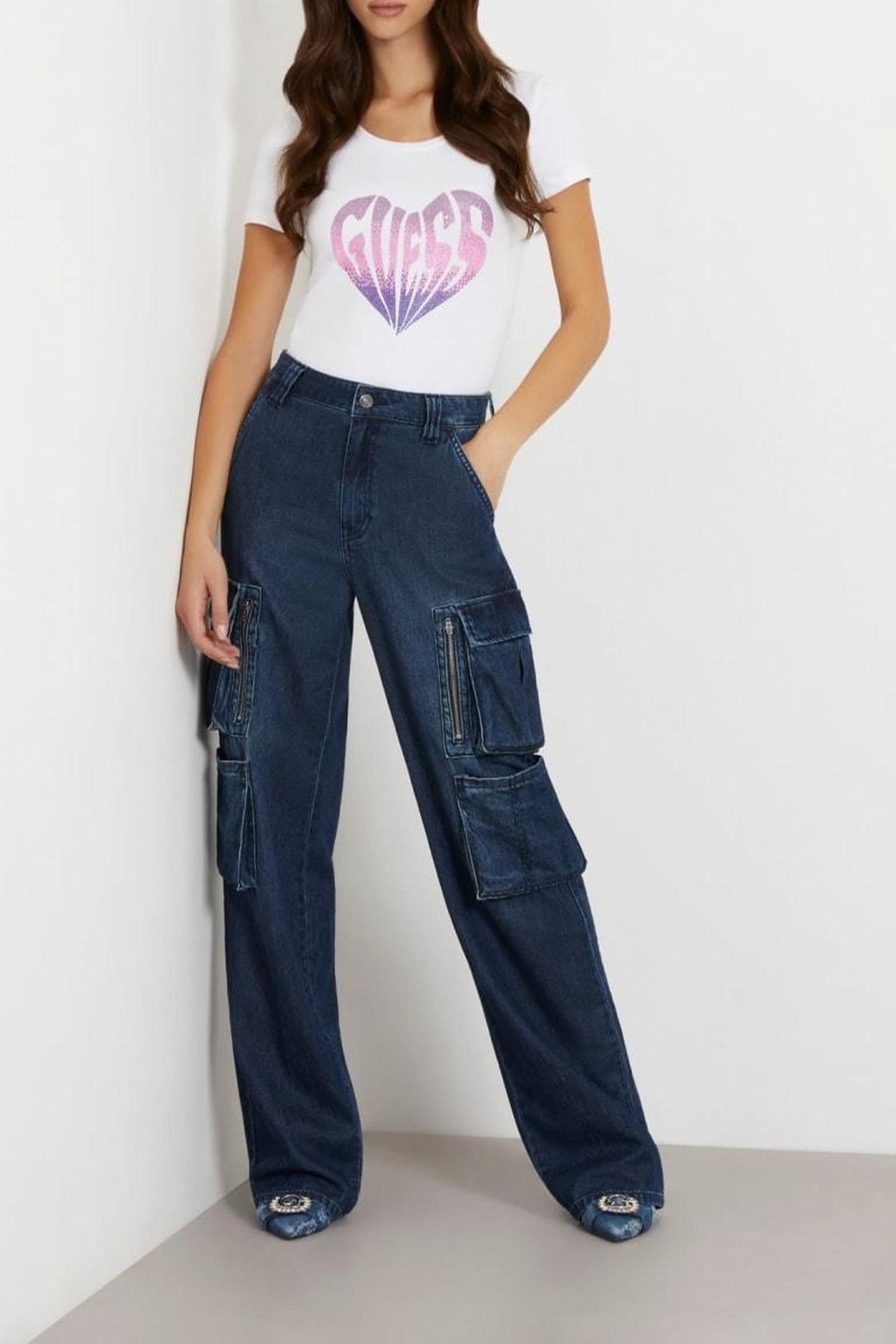 SS CN HEART TEE PURE WHITE 1