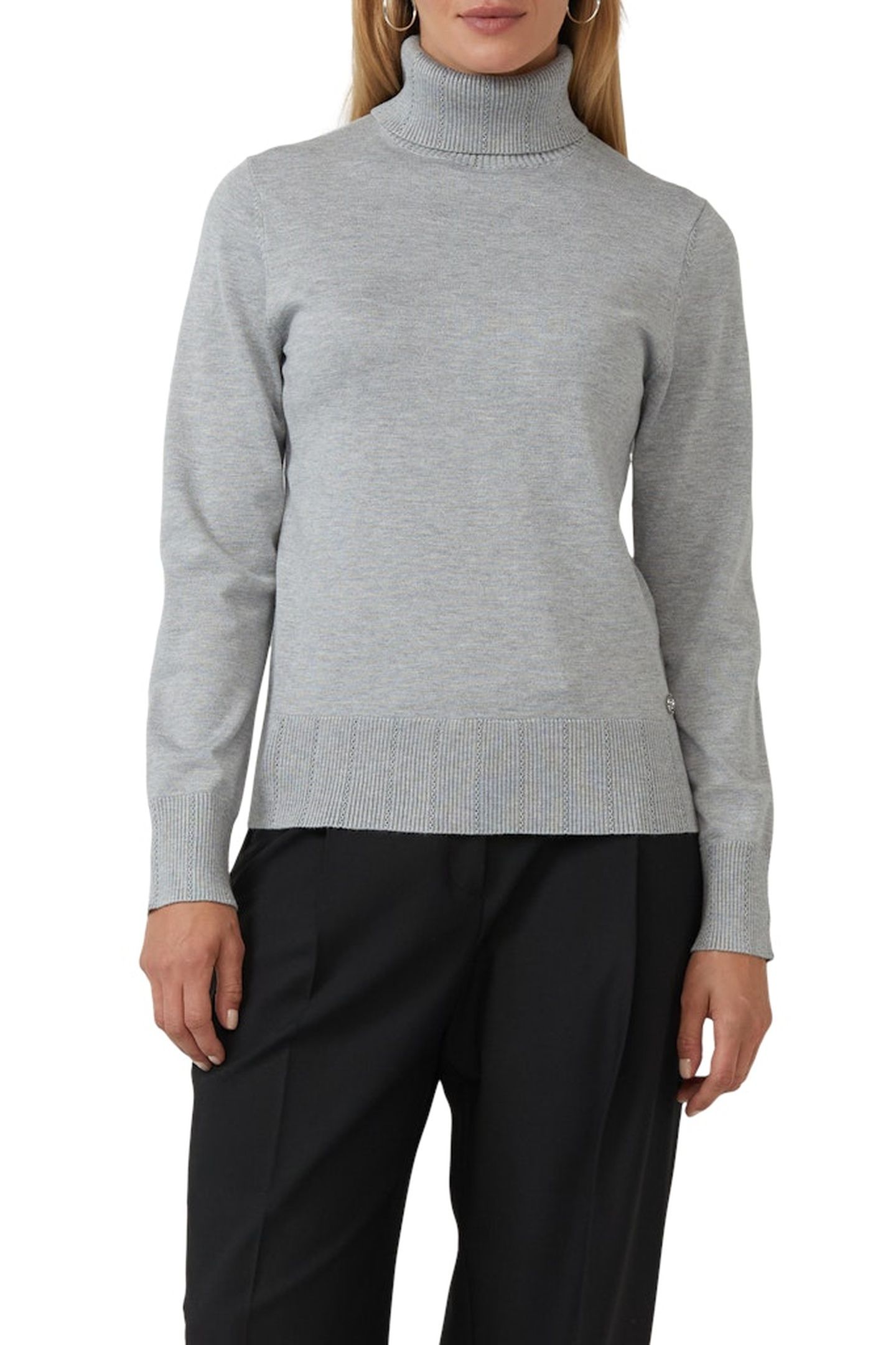 S.OLIVER PULLOVER GREY/BLACK 1
