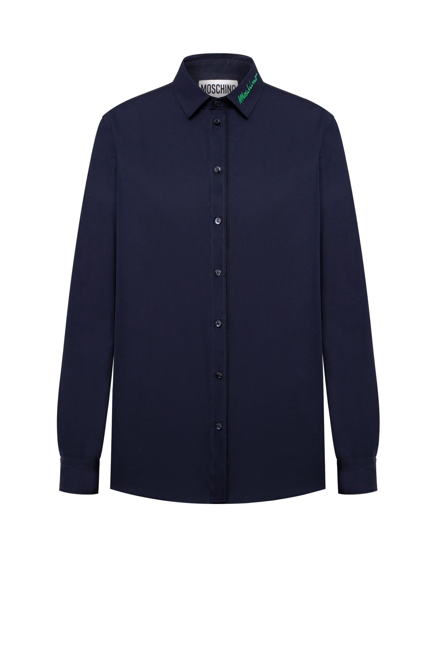 SIGNATURE LOGO POPLIN SHIRT BLUE 3