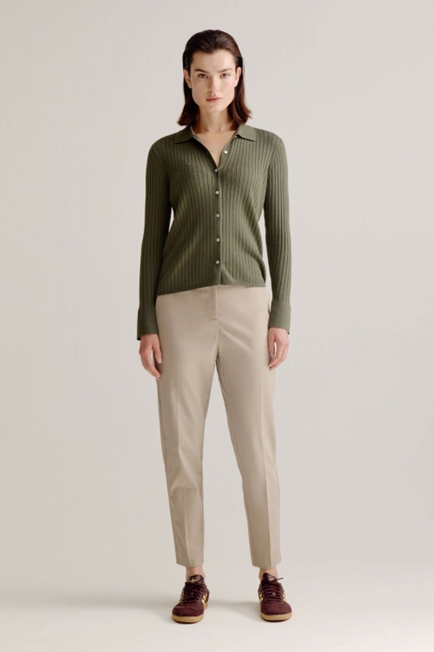 LUISA PANTS LIGHT KHAKI 2