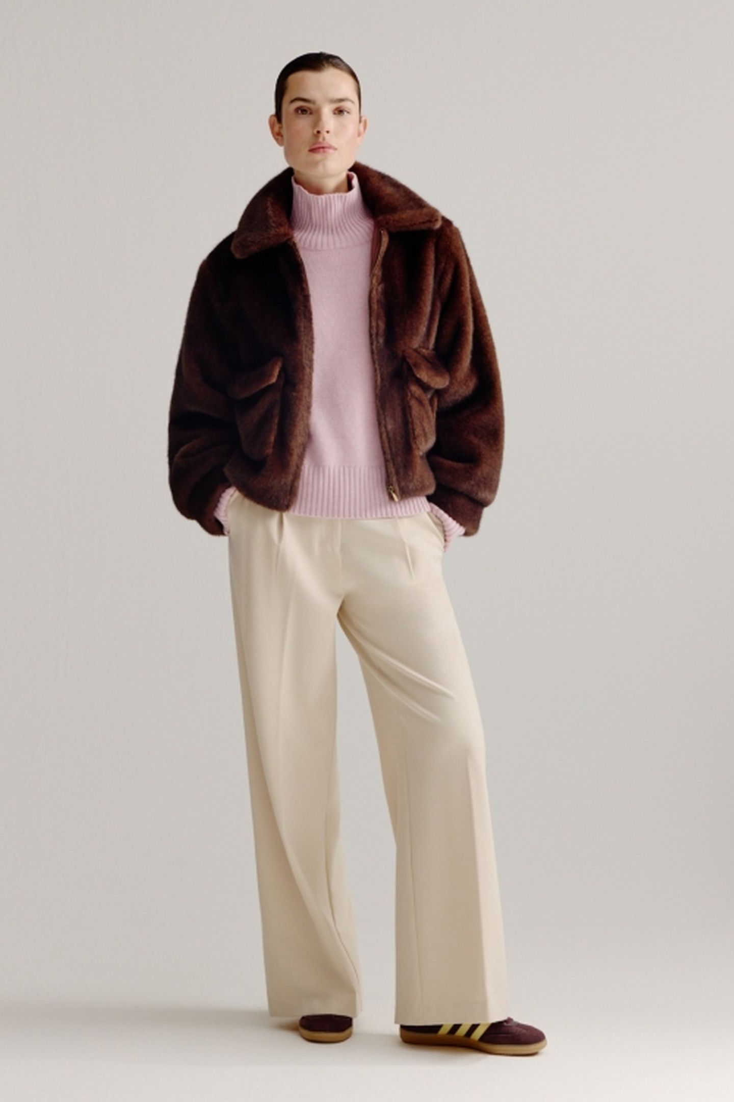 LAURIEN JACKET BROWN 2
