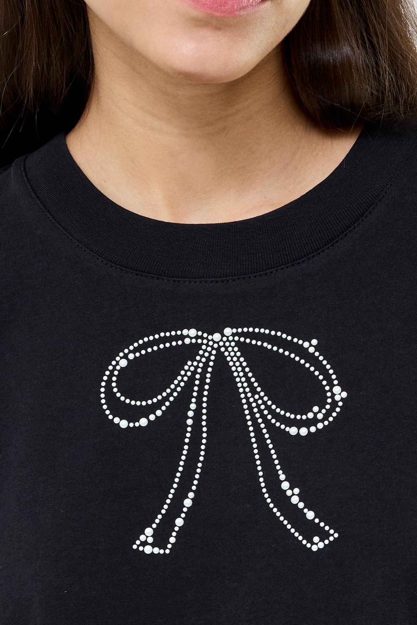 PEARL HOTFIX BOW S/S TEE BLACKOUT BLACKOUT 4