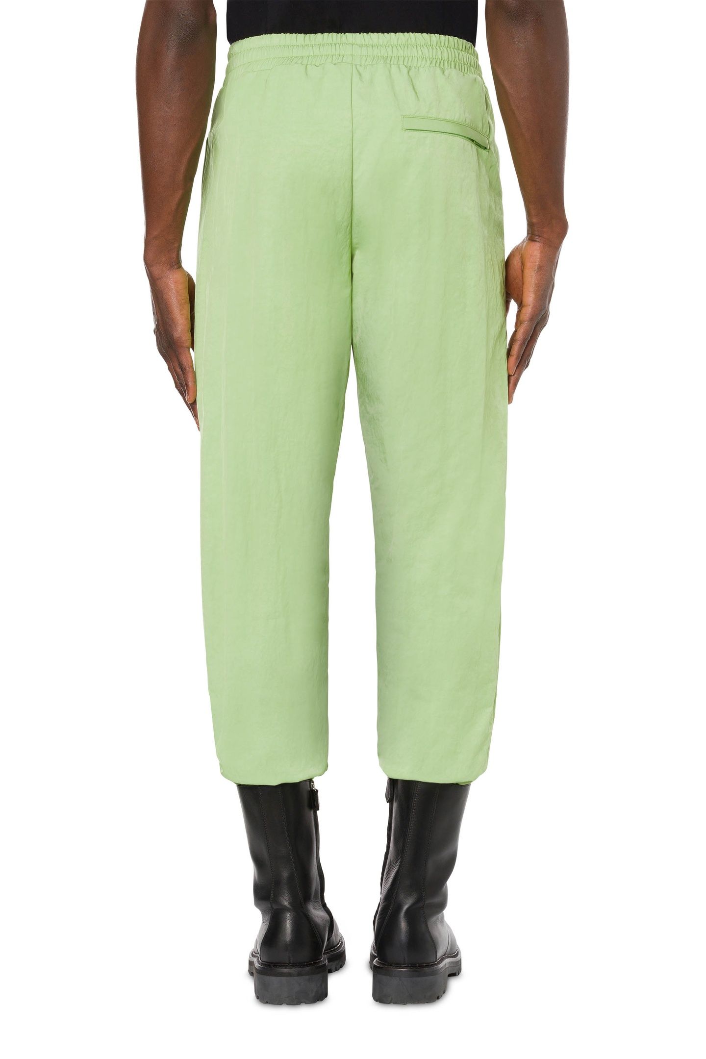 TECHNICAL NYLON JOGGER DOUBLE SMILEY® LOGO GREEN 2