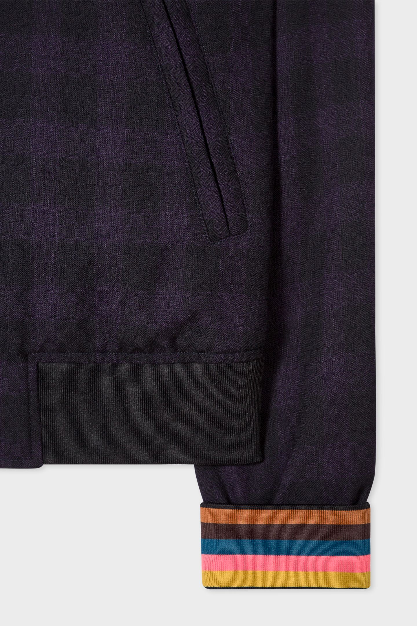 GENTS CASUAL BOMBER MAUVE 3