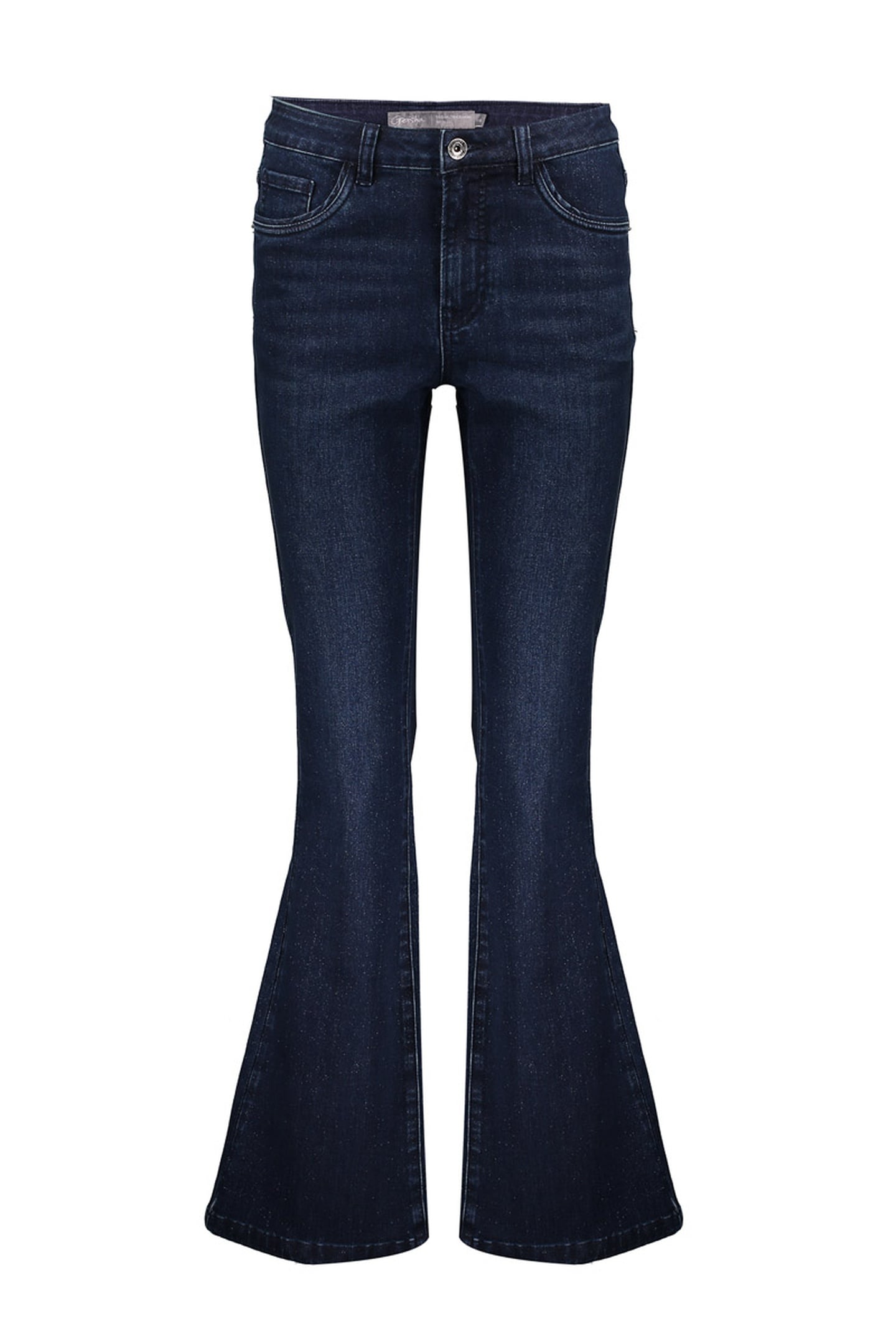 JEANS FLAIR BLUE DENIM LUREX 1