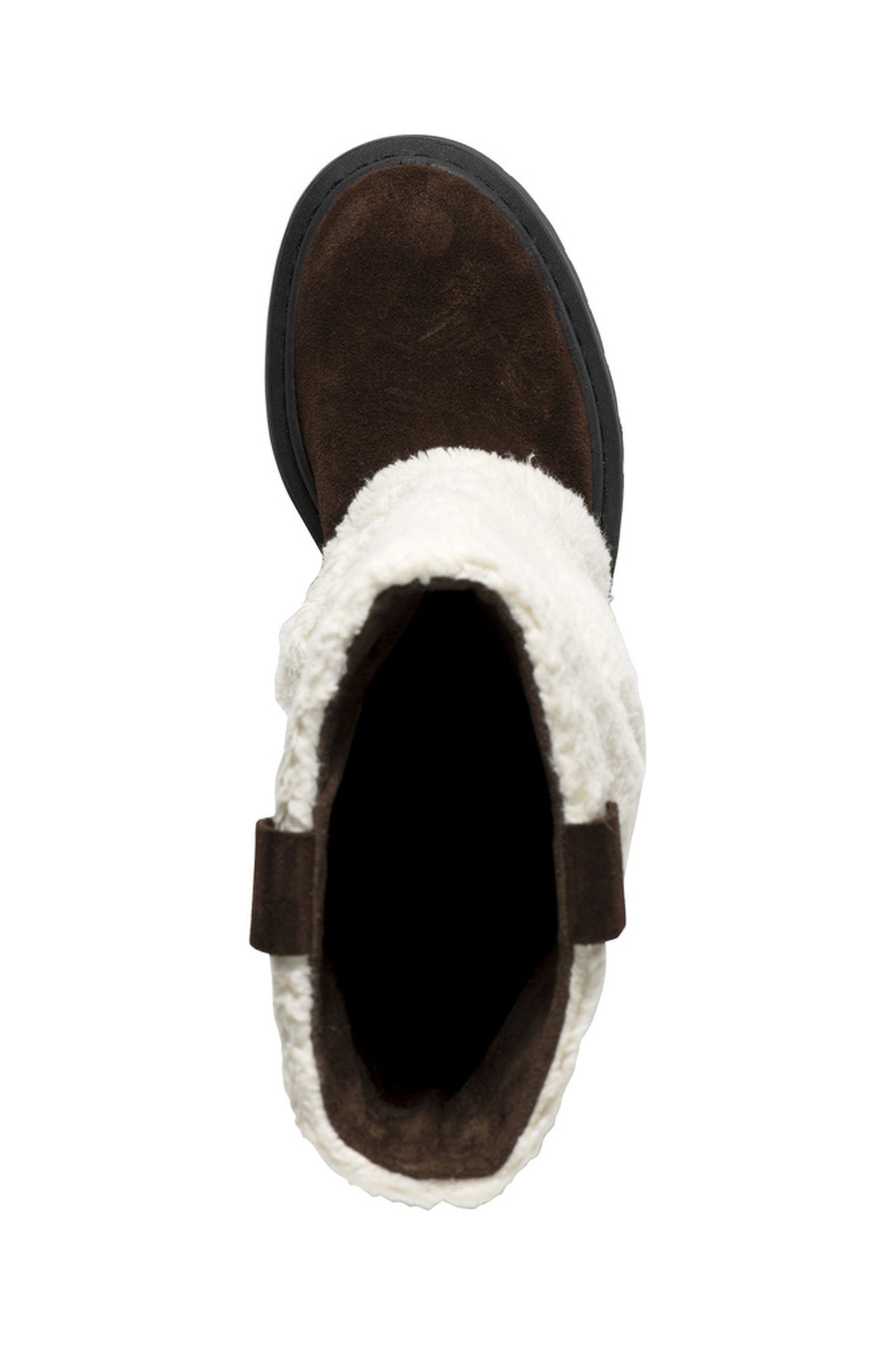 GODIVA BOOTS BEIGE/DARK BROWN 5