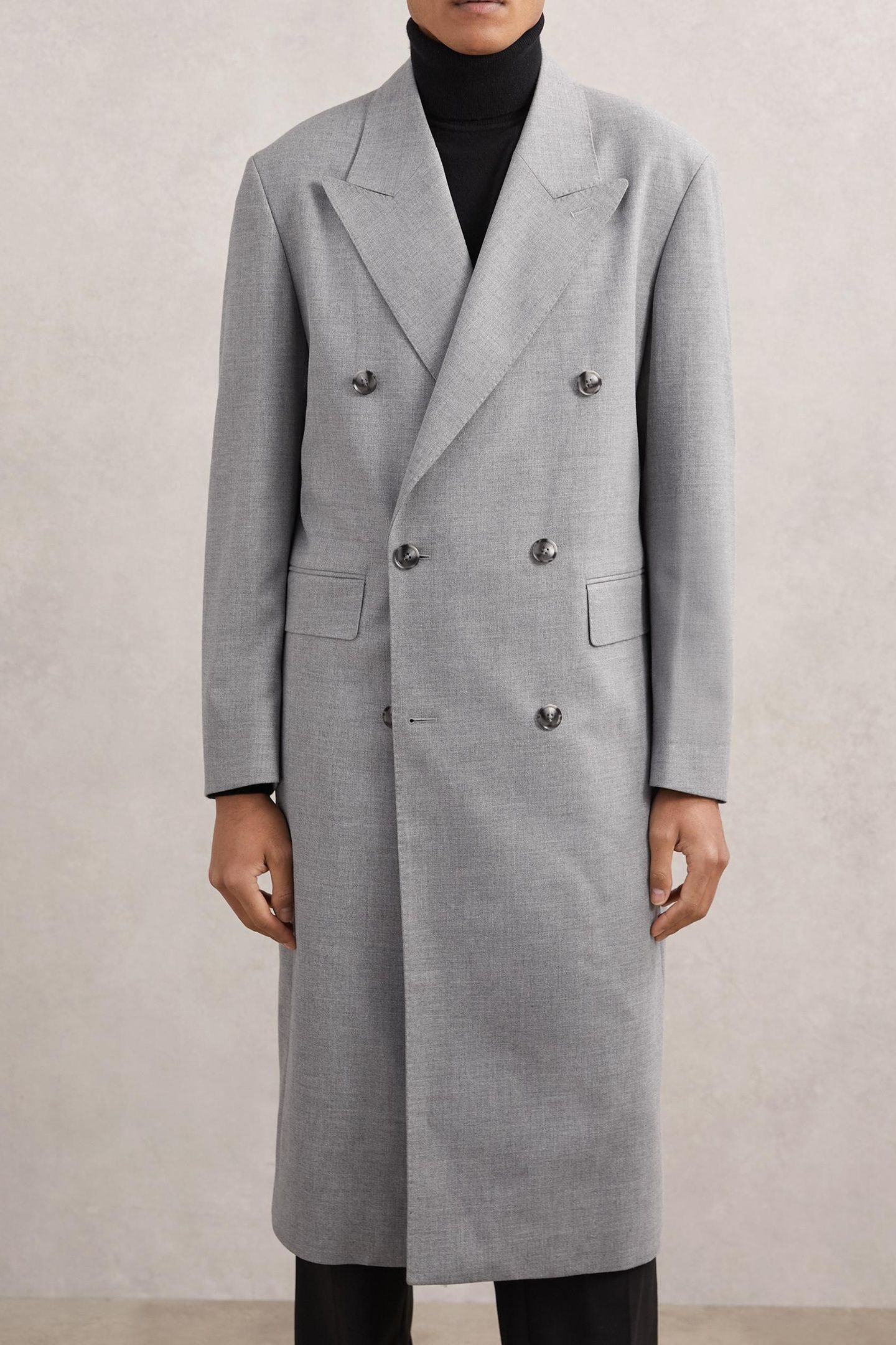 LS DB OVERSIZED OVERCOAT GREY 1