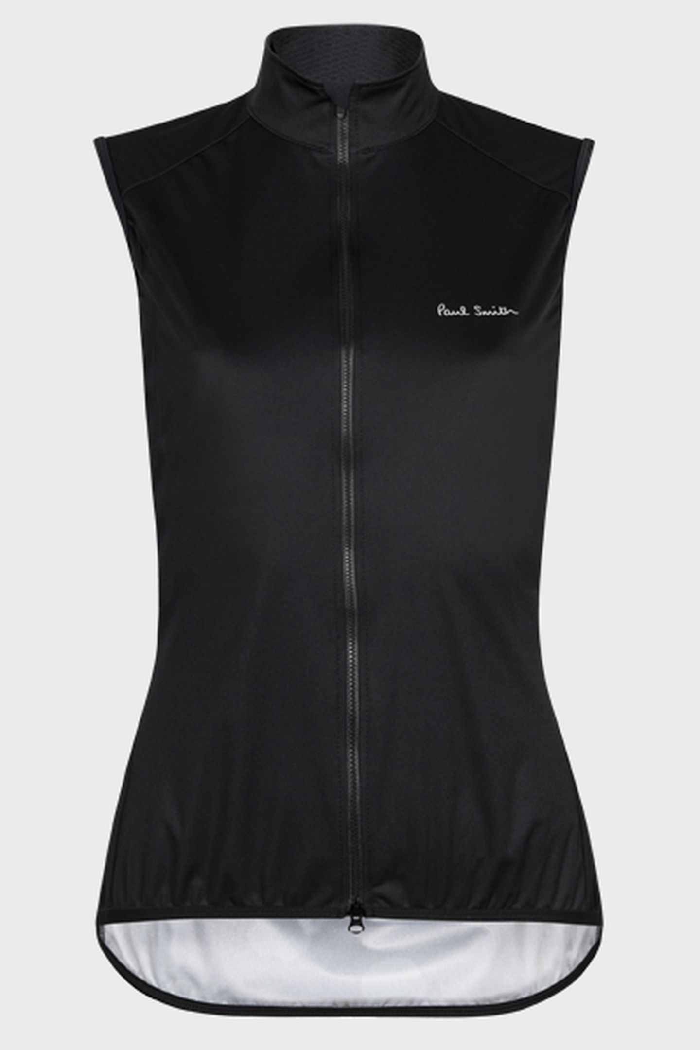 WOMENS CYCLE GILET POLKA BLACK 1