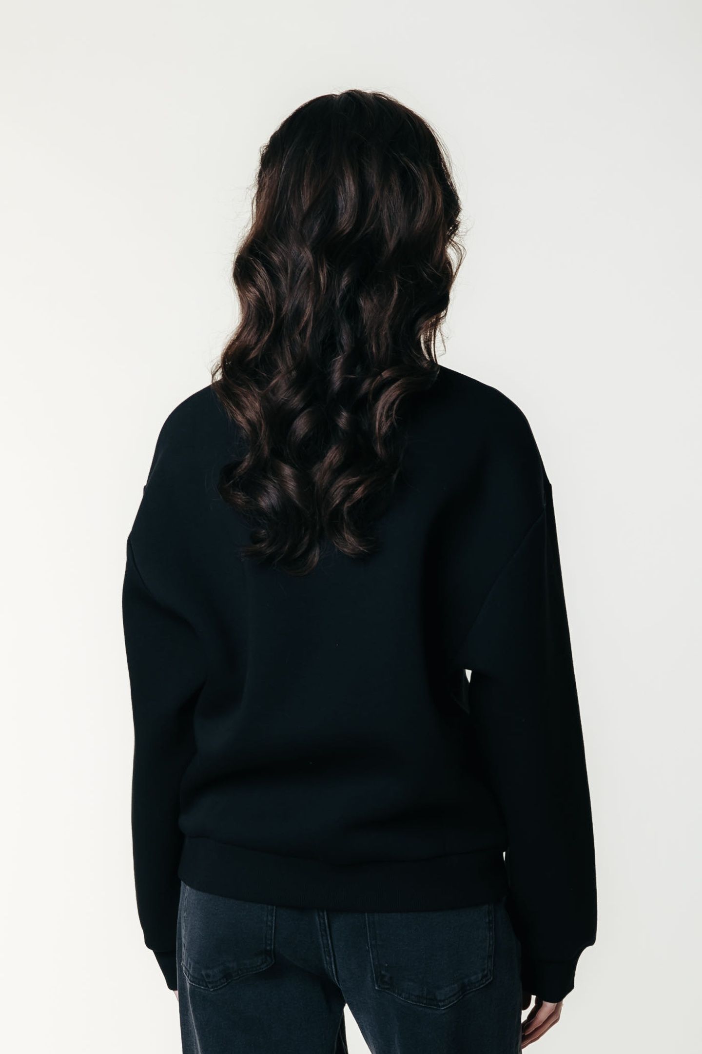 CR VARSITY RELAXED SWEAT BLACK 3