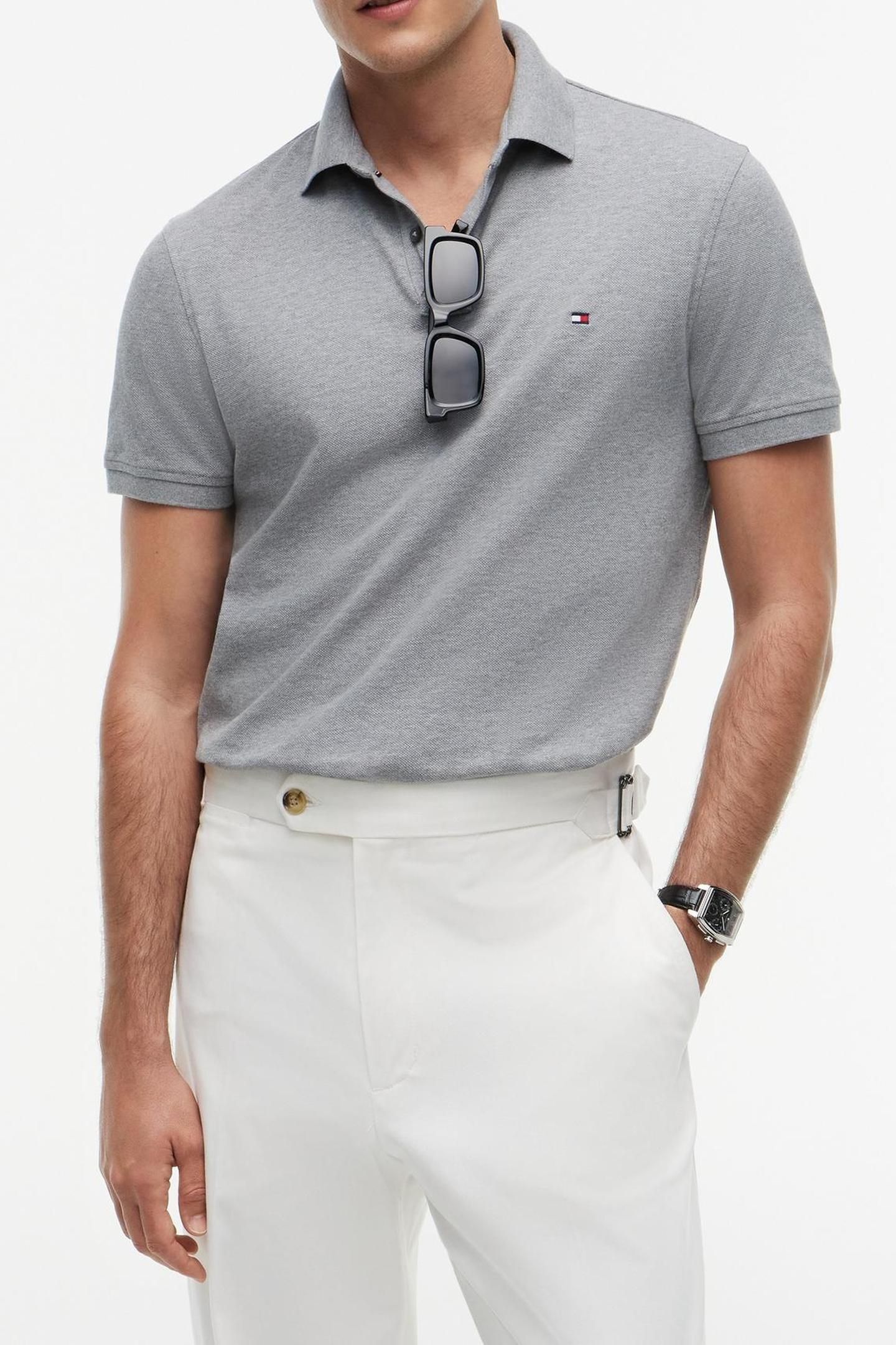 1985 REGULAR POLO MEDIUM GREY HEATHER 1