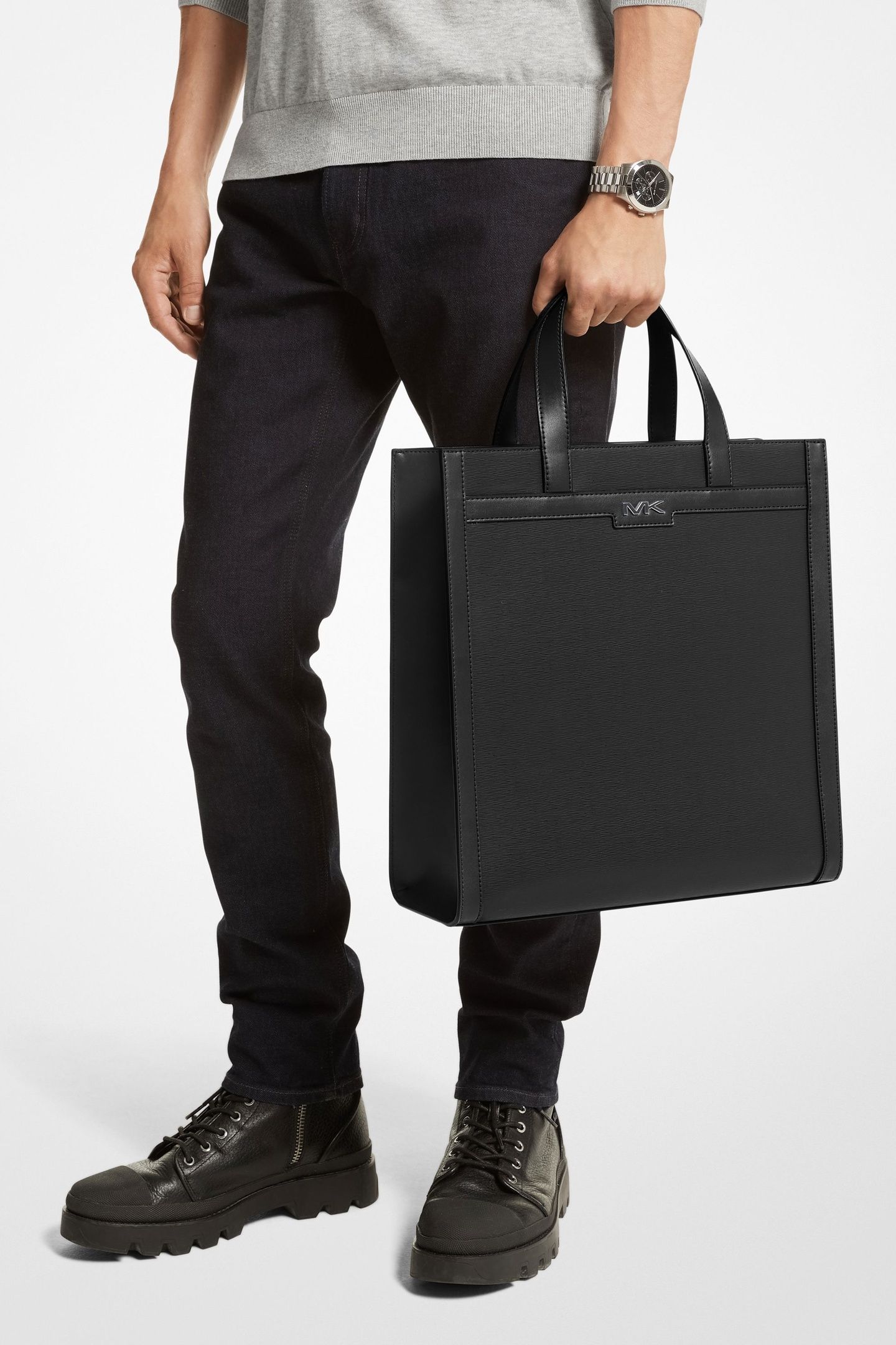 STRUCTURED TOTE BLACK 2